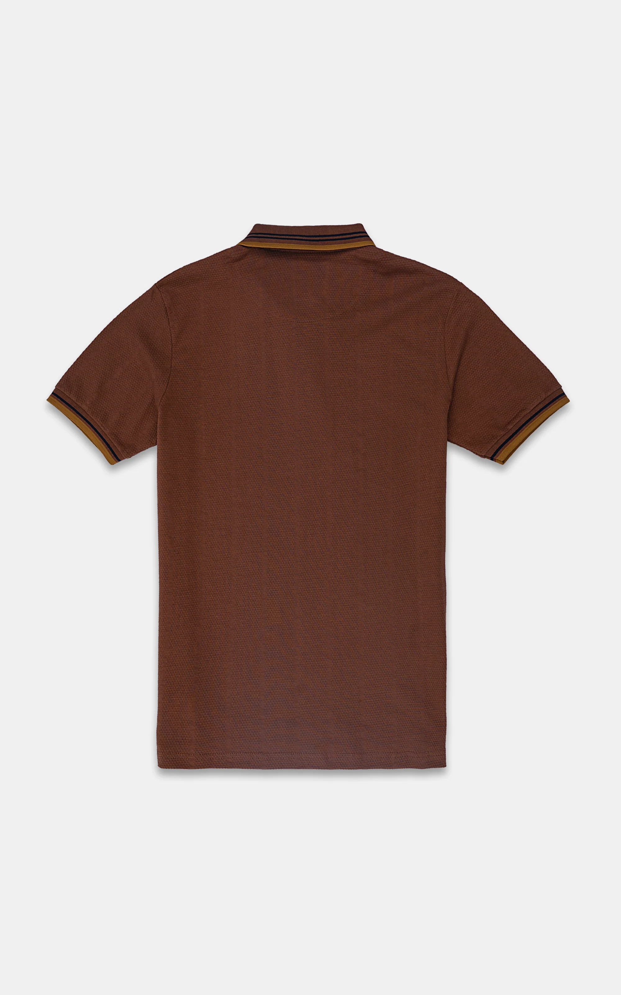 CLASSIC POLO SHIRT RUST - Image 3
