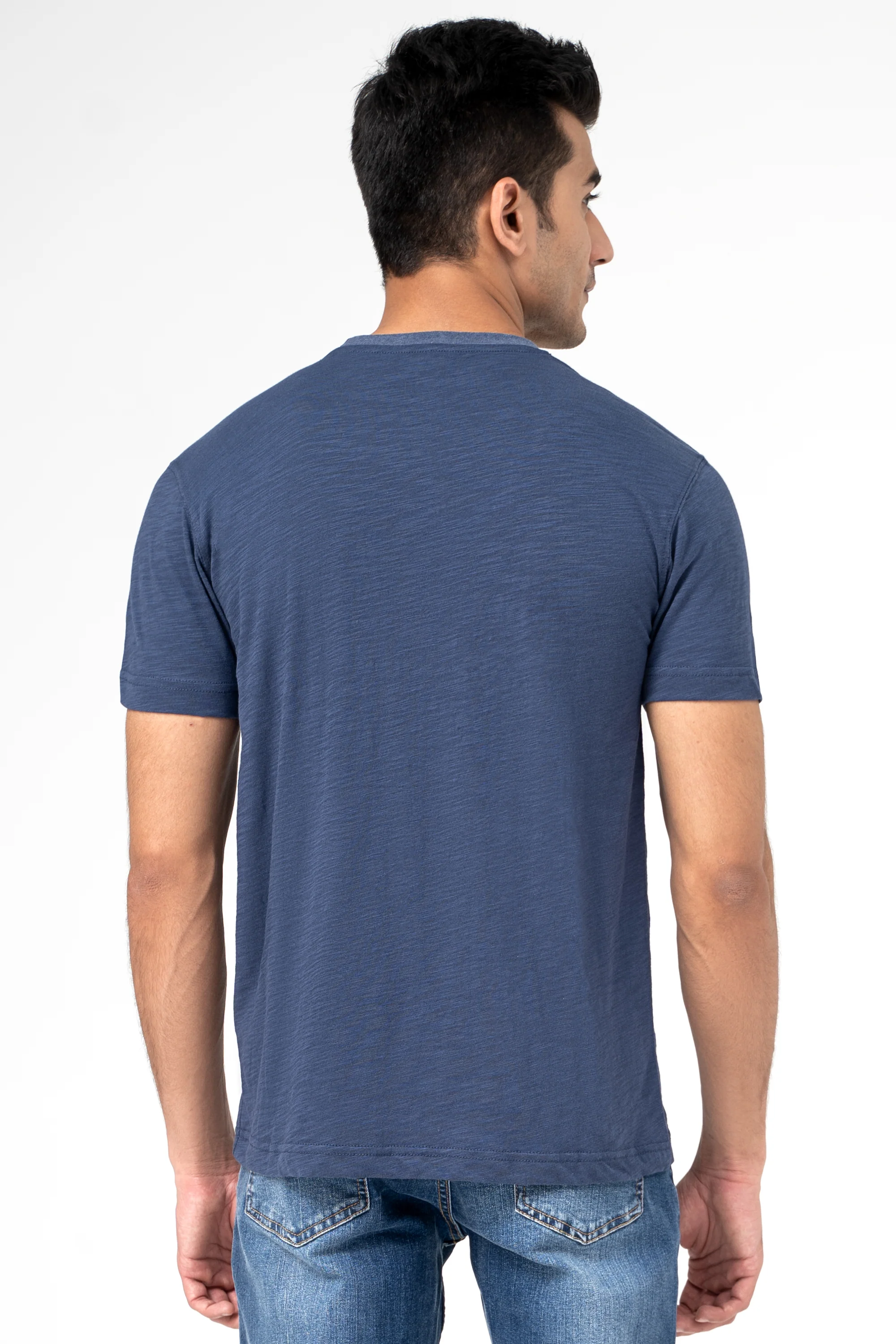 CLASSIC T-SHIRT BLUE - Image 4