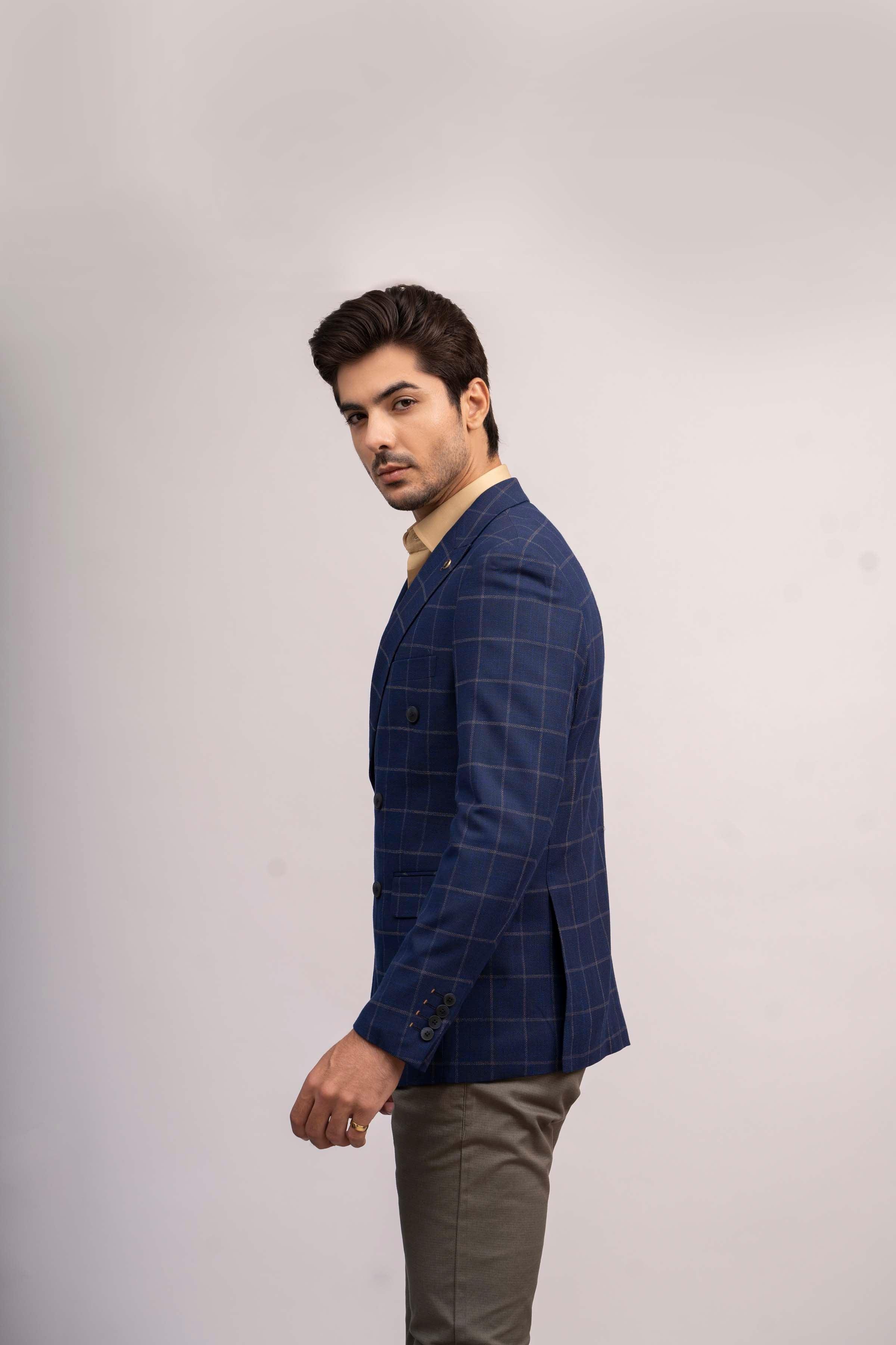 CASUAL COAT SLIM FIT NAVY BLUE - Image 4