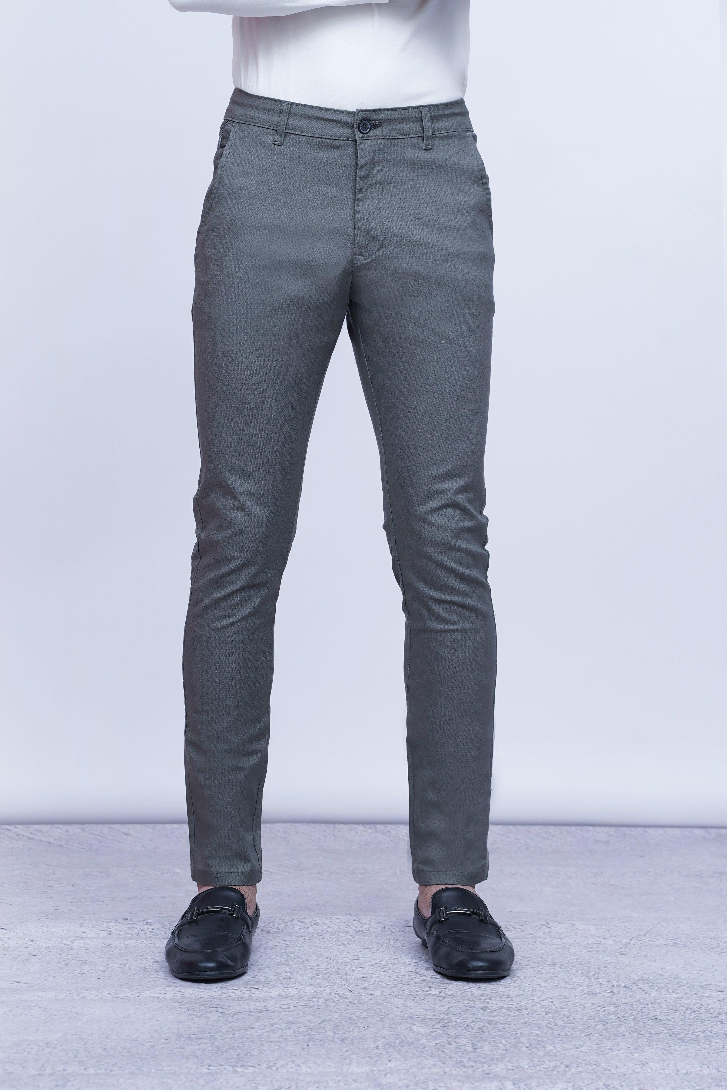 CASUAL PANT 5 POCKET LIGHT OLIVE - Image 2