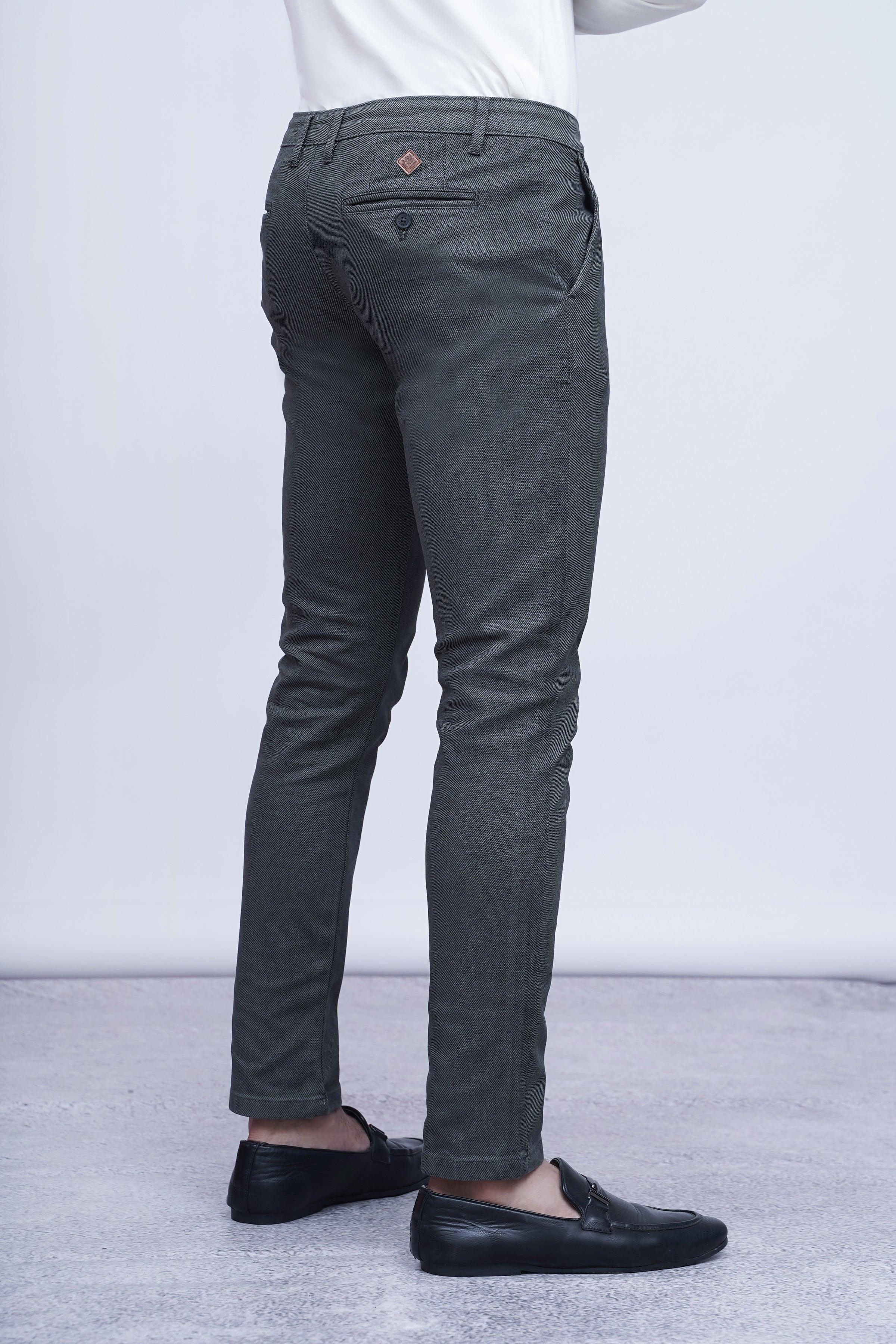 CASUAL PANT CROSS POCKET OLIVE BLACK - Image 2