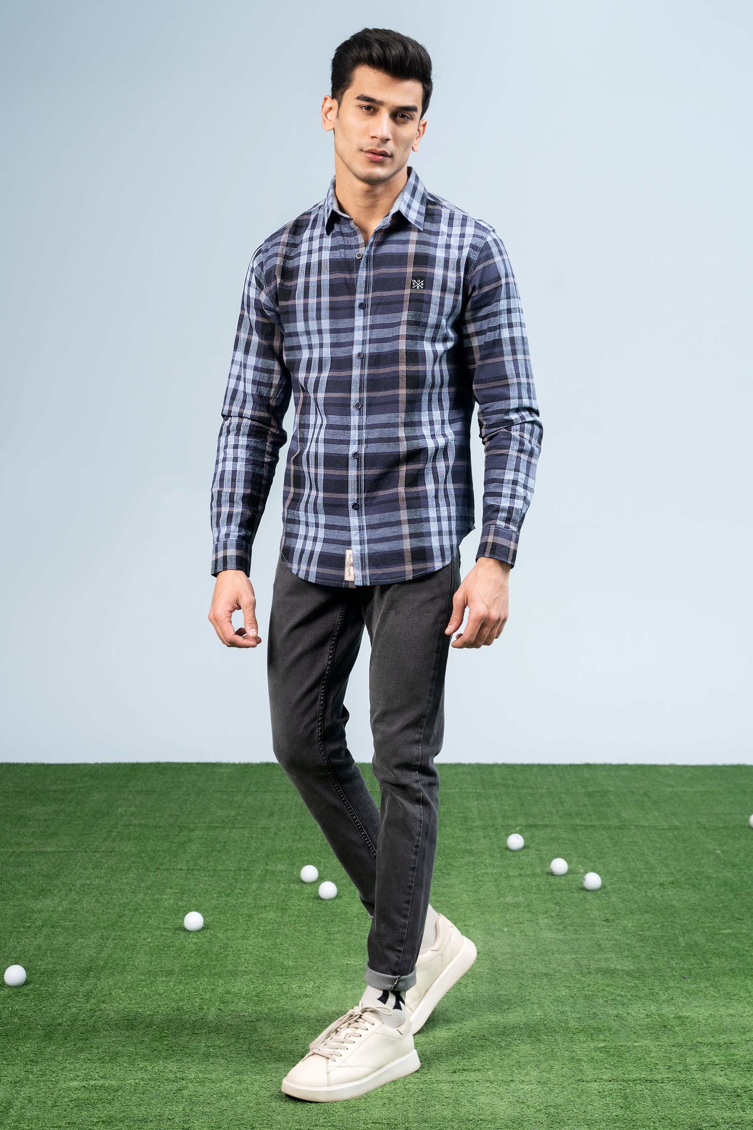 CASUAL SHIRT BLUE