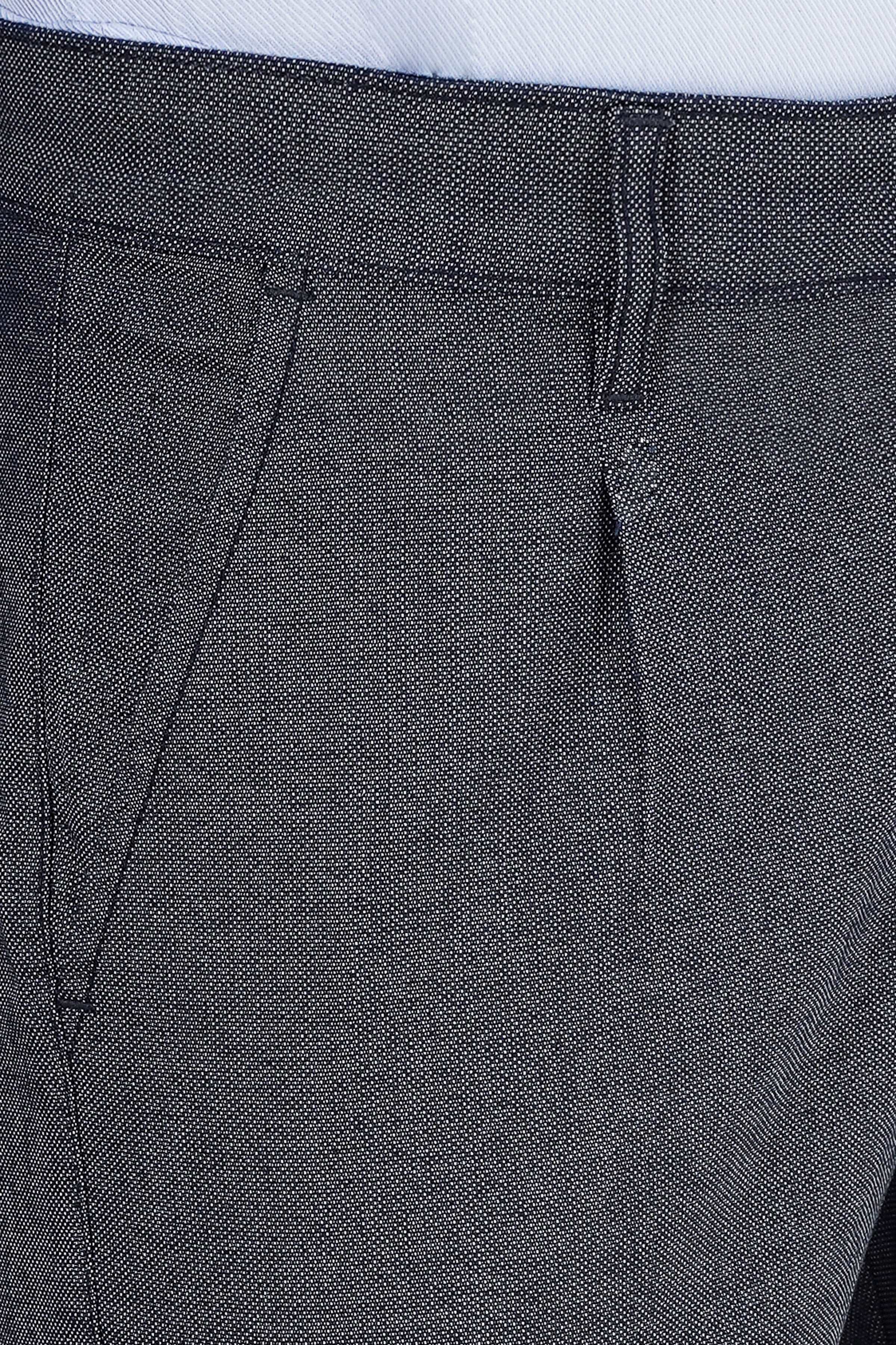CROSS POCKET TEXTURED PANT NAVY - Image 4