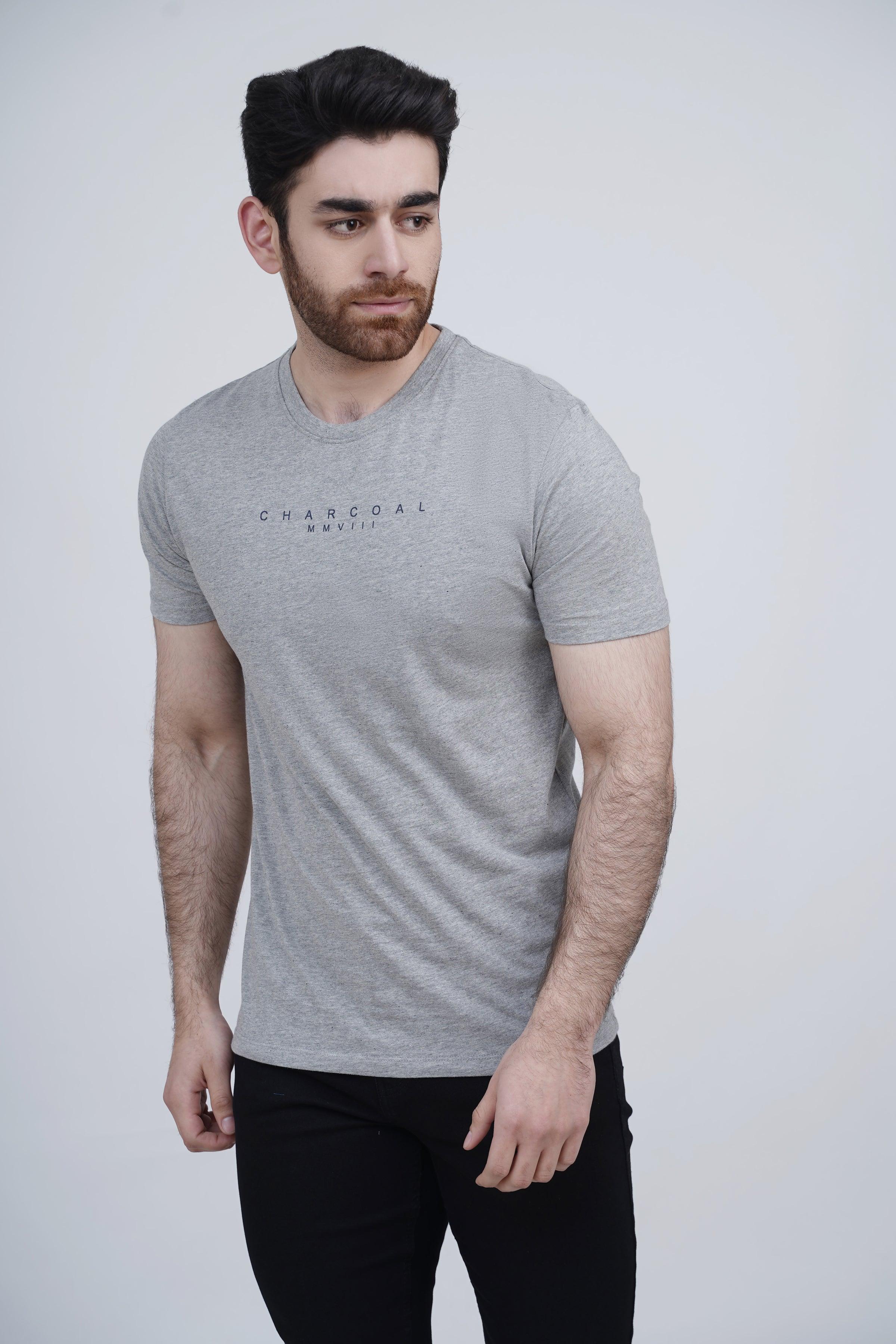 SLEEPWEAR T SHIRT GREY MELANGE