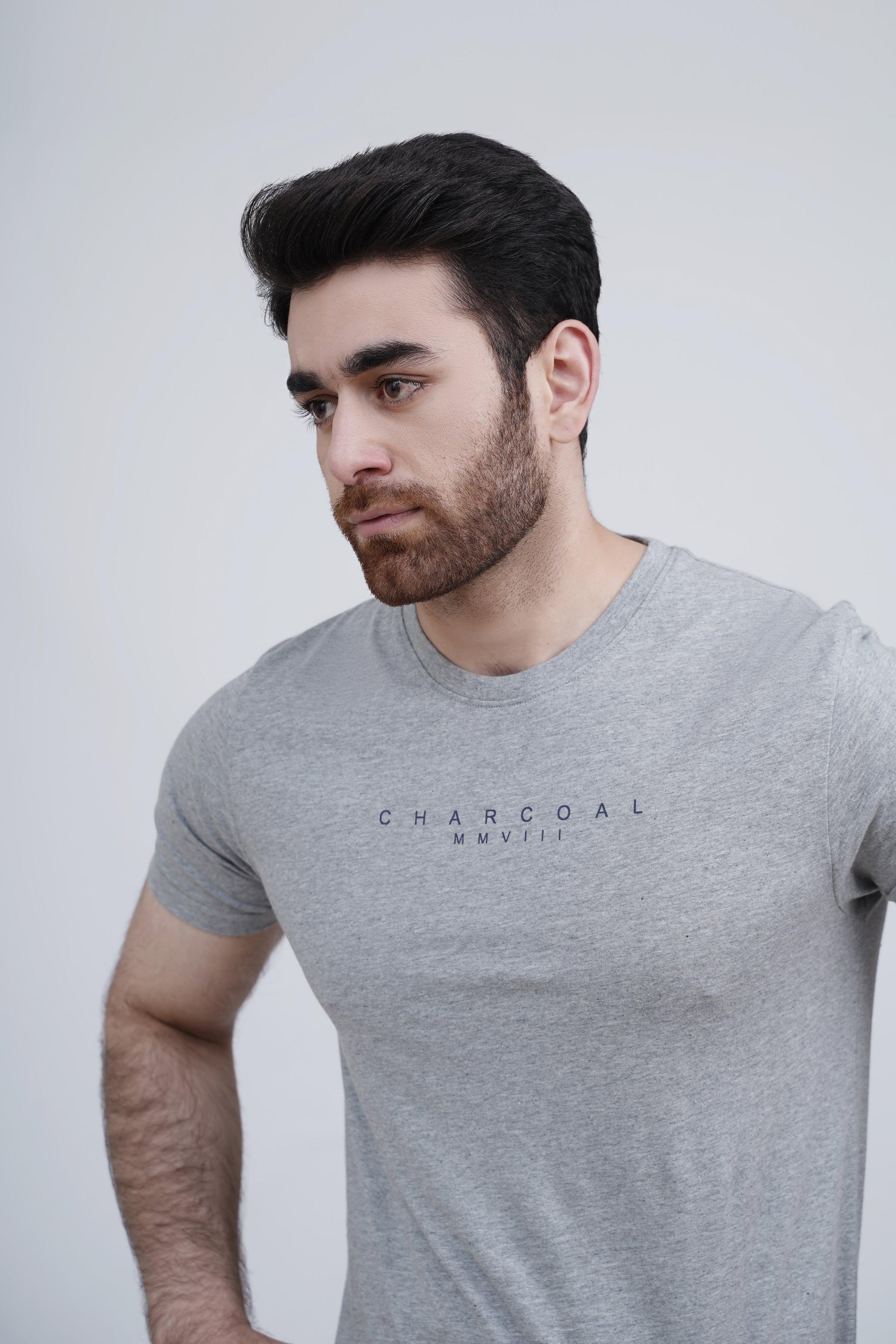 SLEEPWEAR T SHIRT GREY MELANGE - Image 4