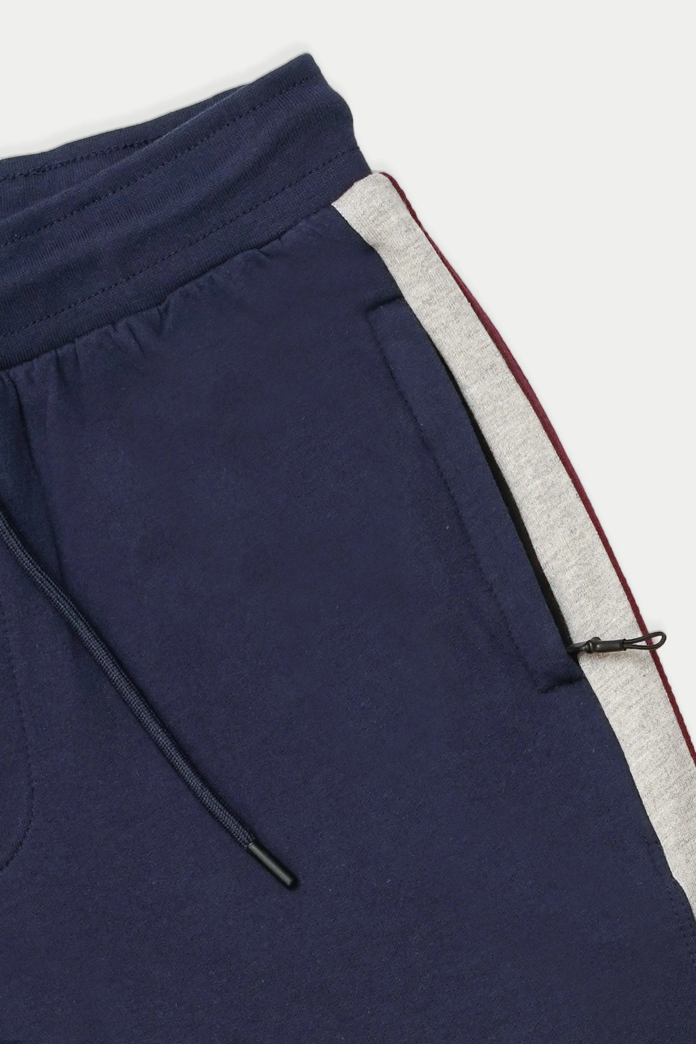 TERRY CONTRAST JOGGING TROUSER NAVY - Image 2
