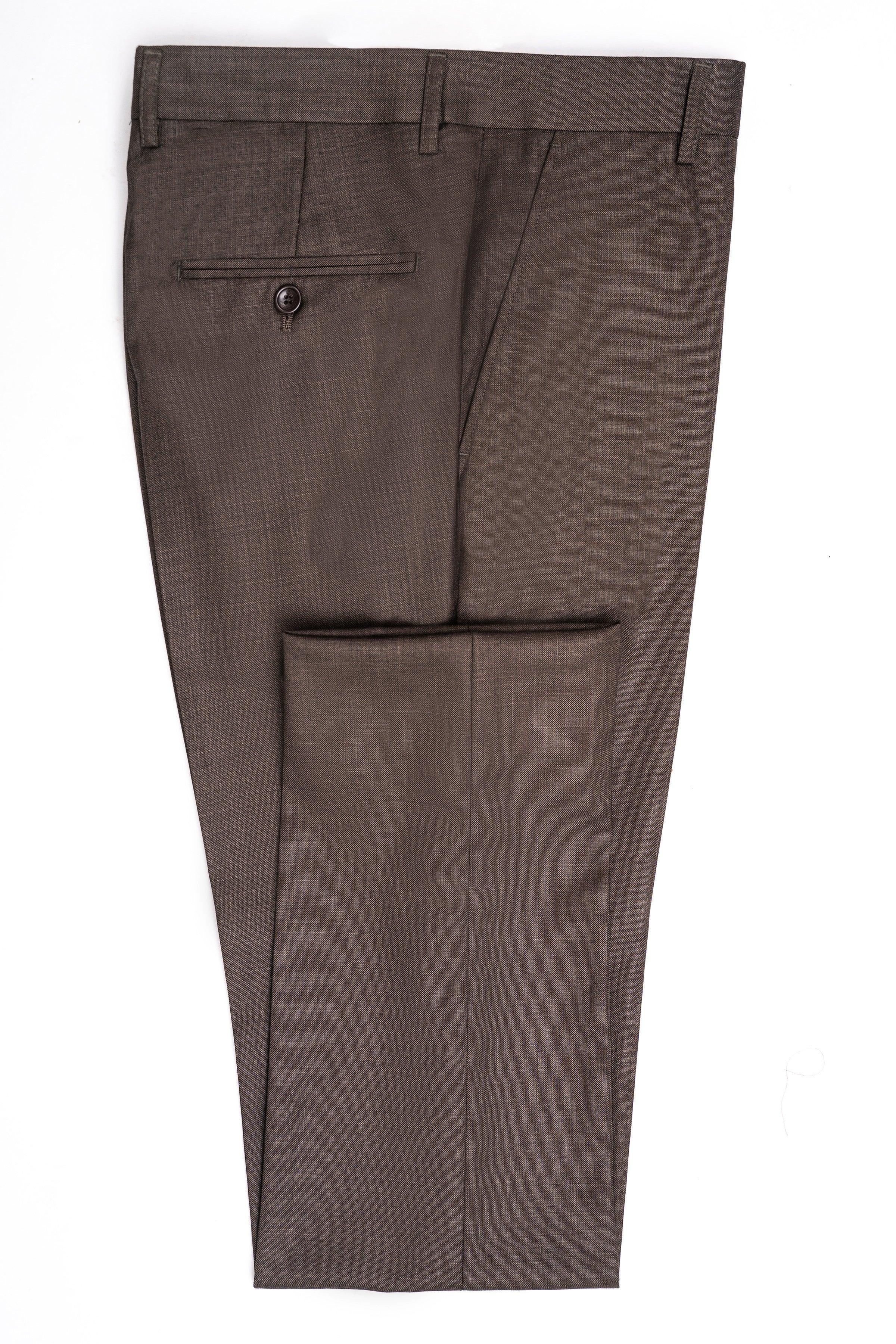 TWO PIECE SLIM FIT SUIT OLIVE - Image 7