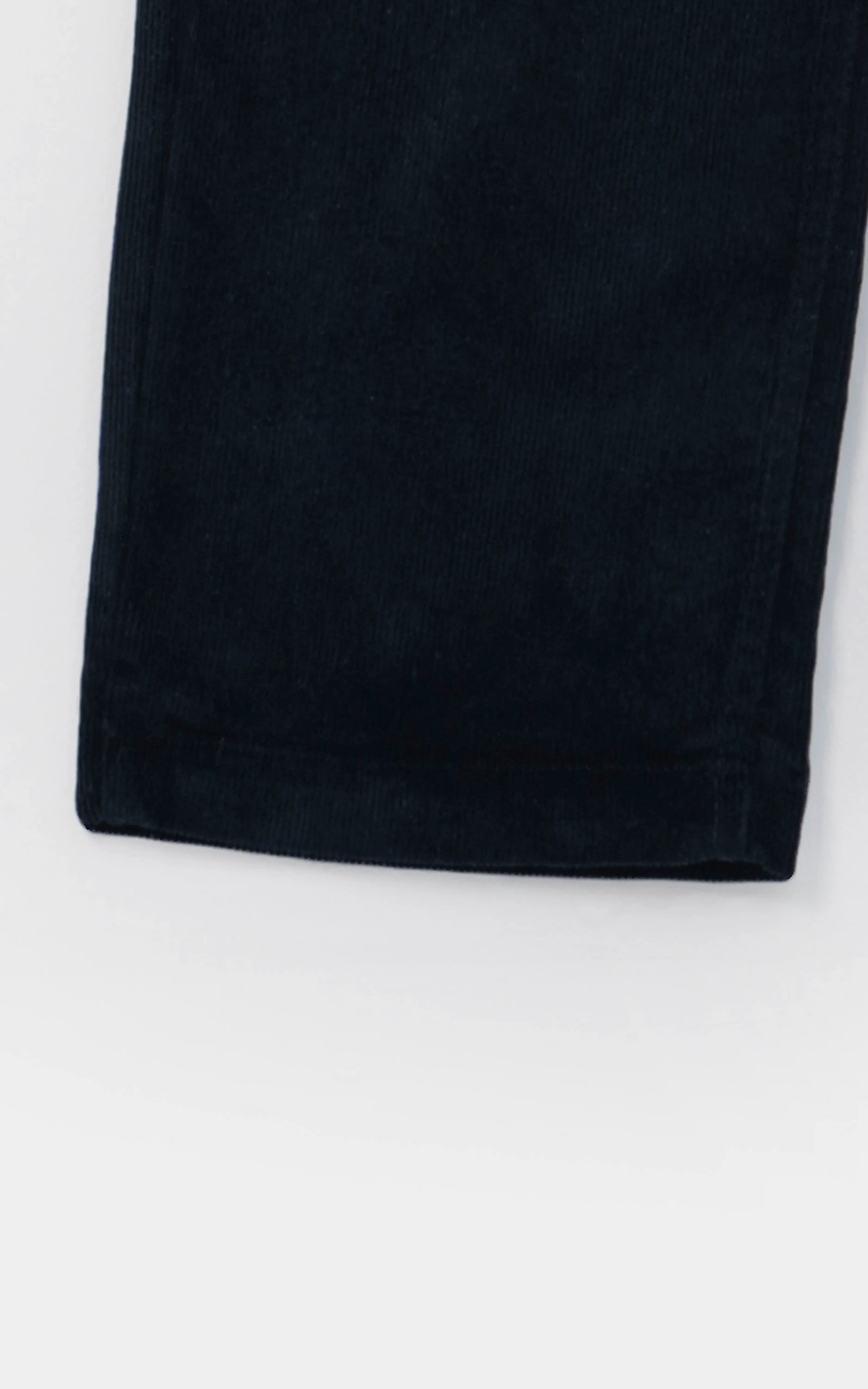 CORDUROY FIVE POCKET STRAIGHT FIT CASUAL PANT NAVY - Image 3