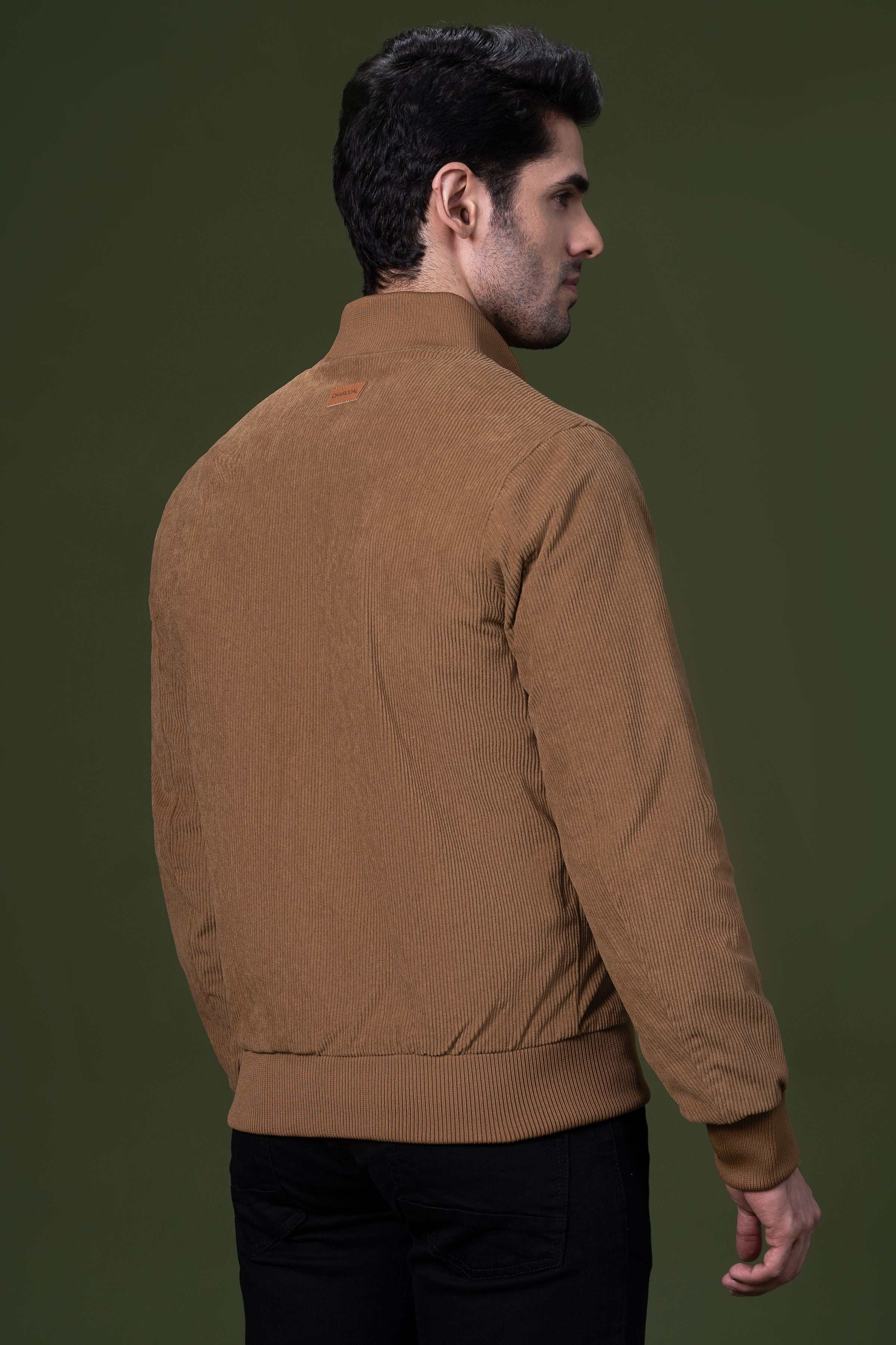 CORDUROY JACKET KHAKI - Image 3