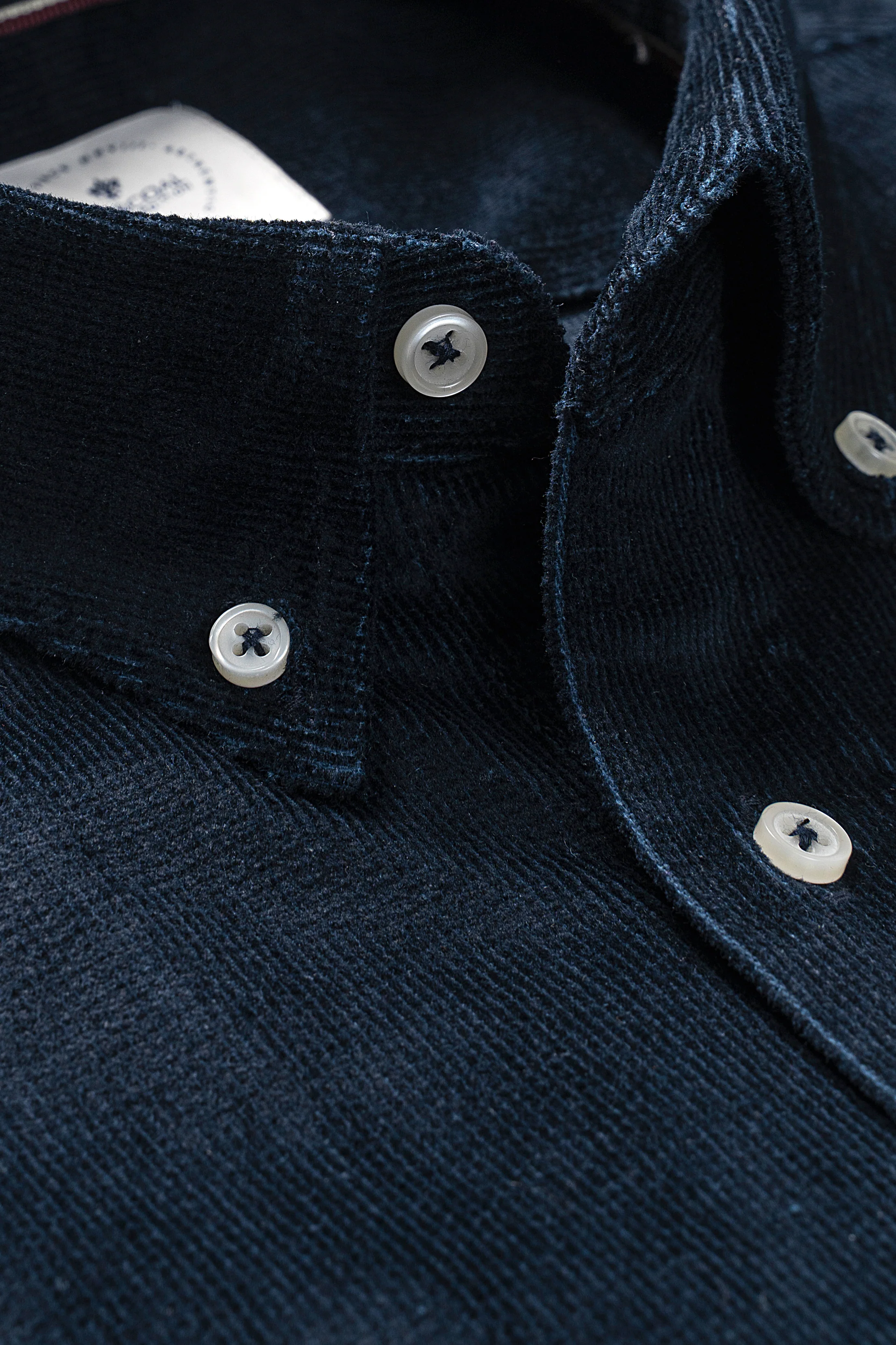 CORDUROY SMART SHIRT NAVY - Image 2