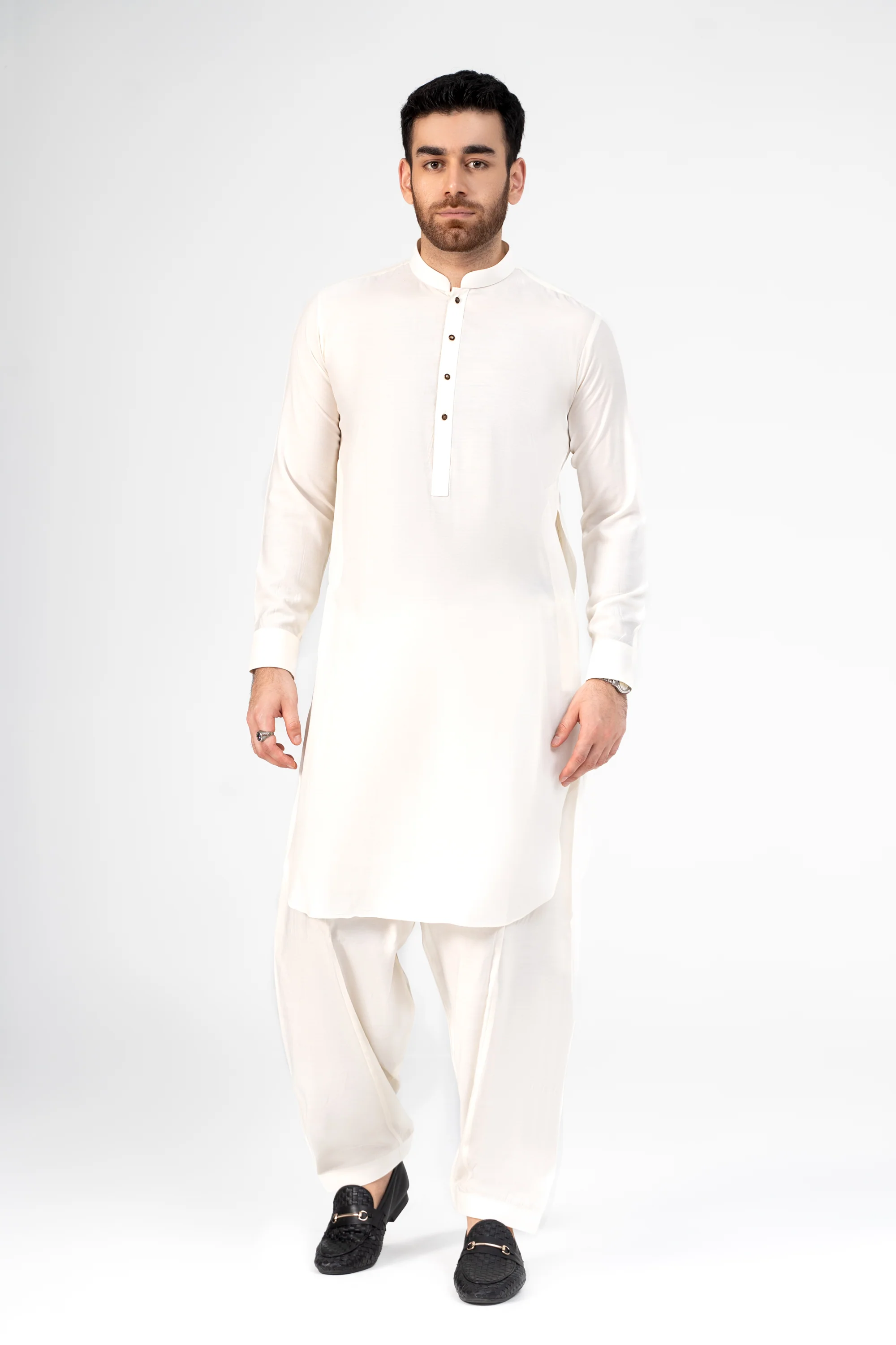 COTTON BLENDED BOSKI OFF WHITE