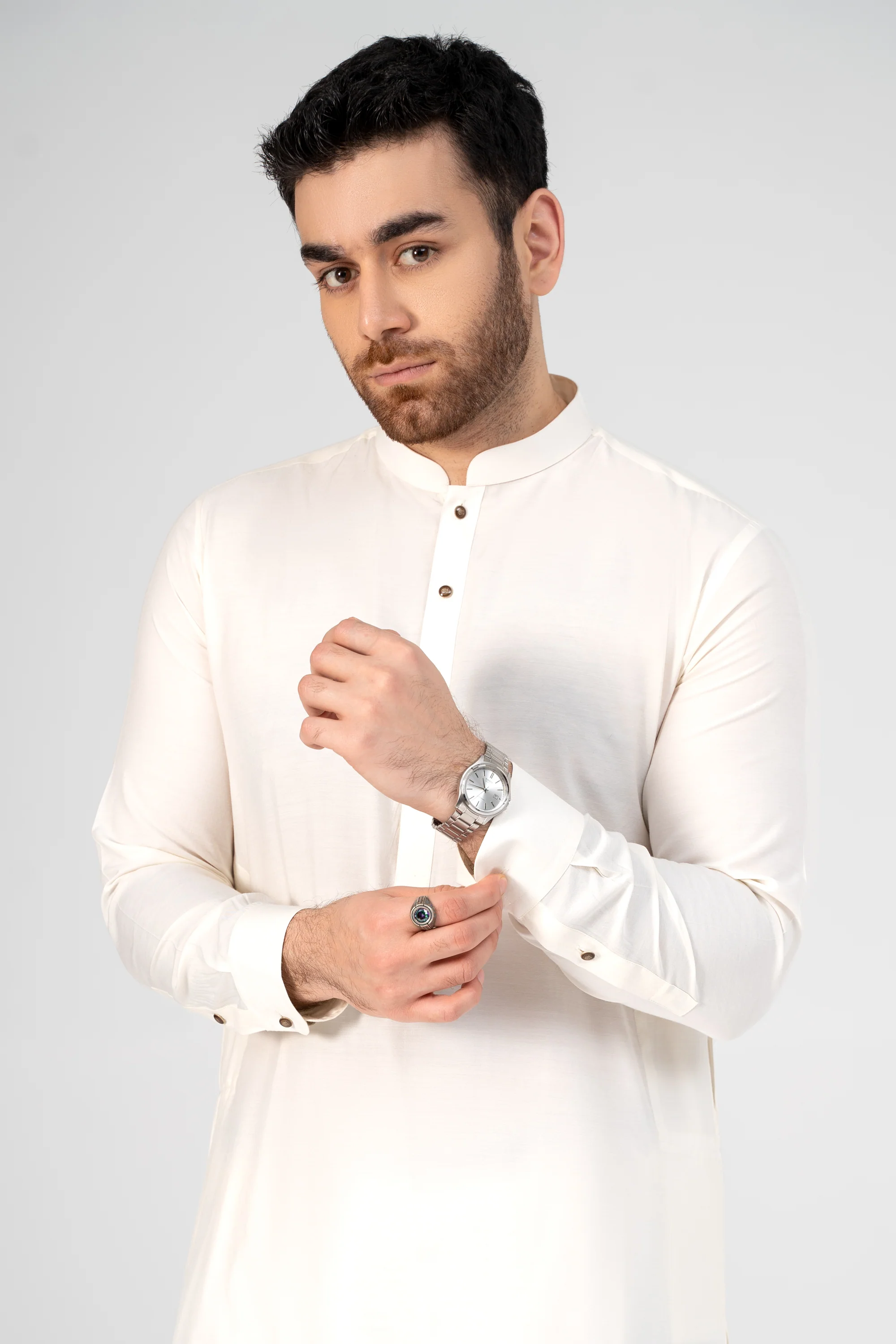 COTTON BLENDED BOSKI OFF WHITE - Image 4