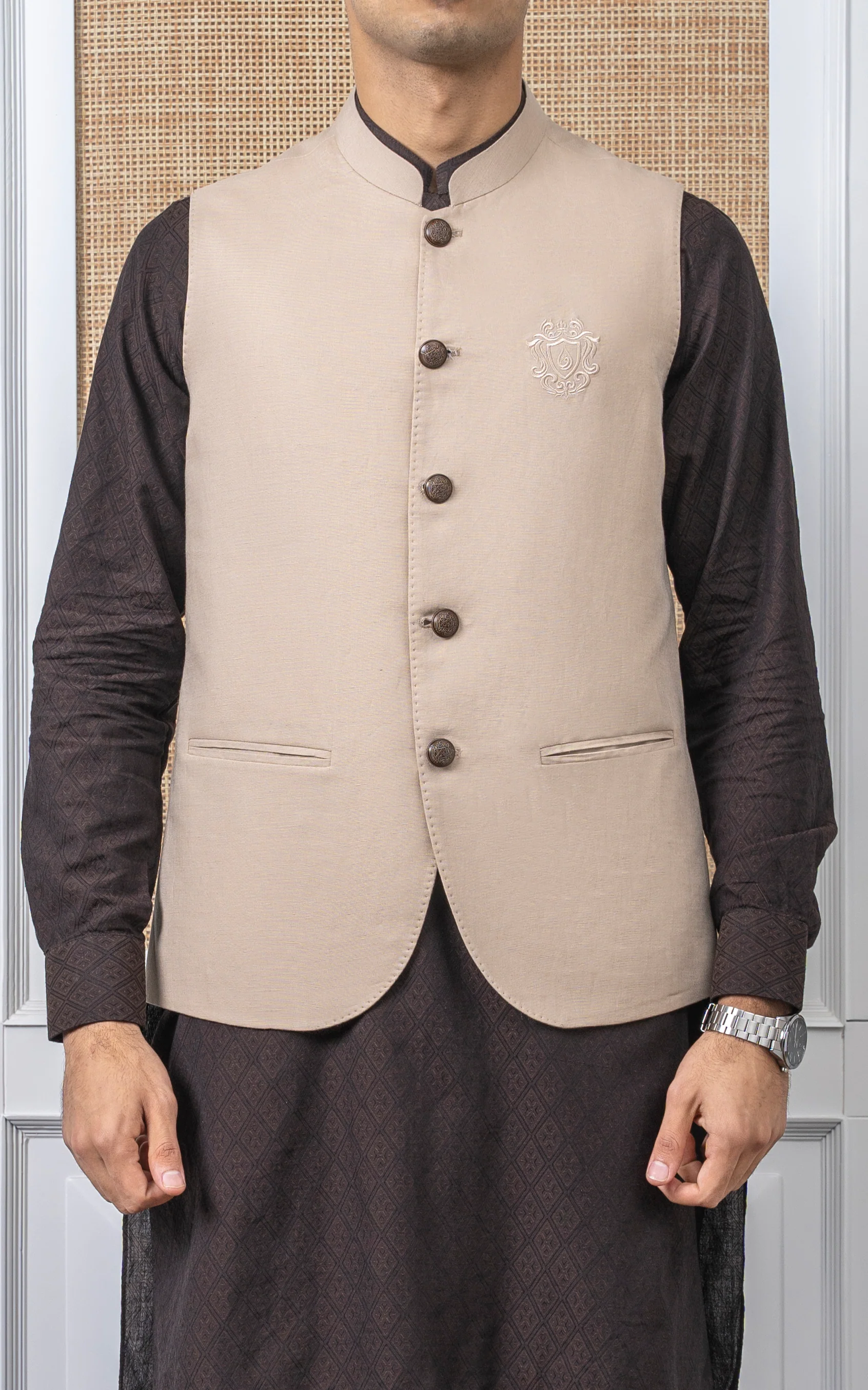 COTTON LINEN W/C - SIGNATURE COLLECTION LIGHT BEIGE