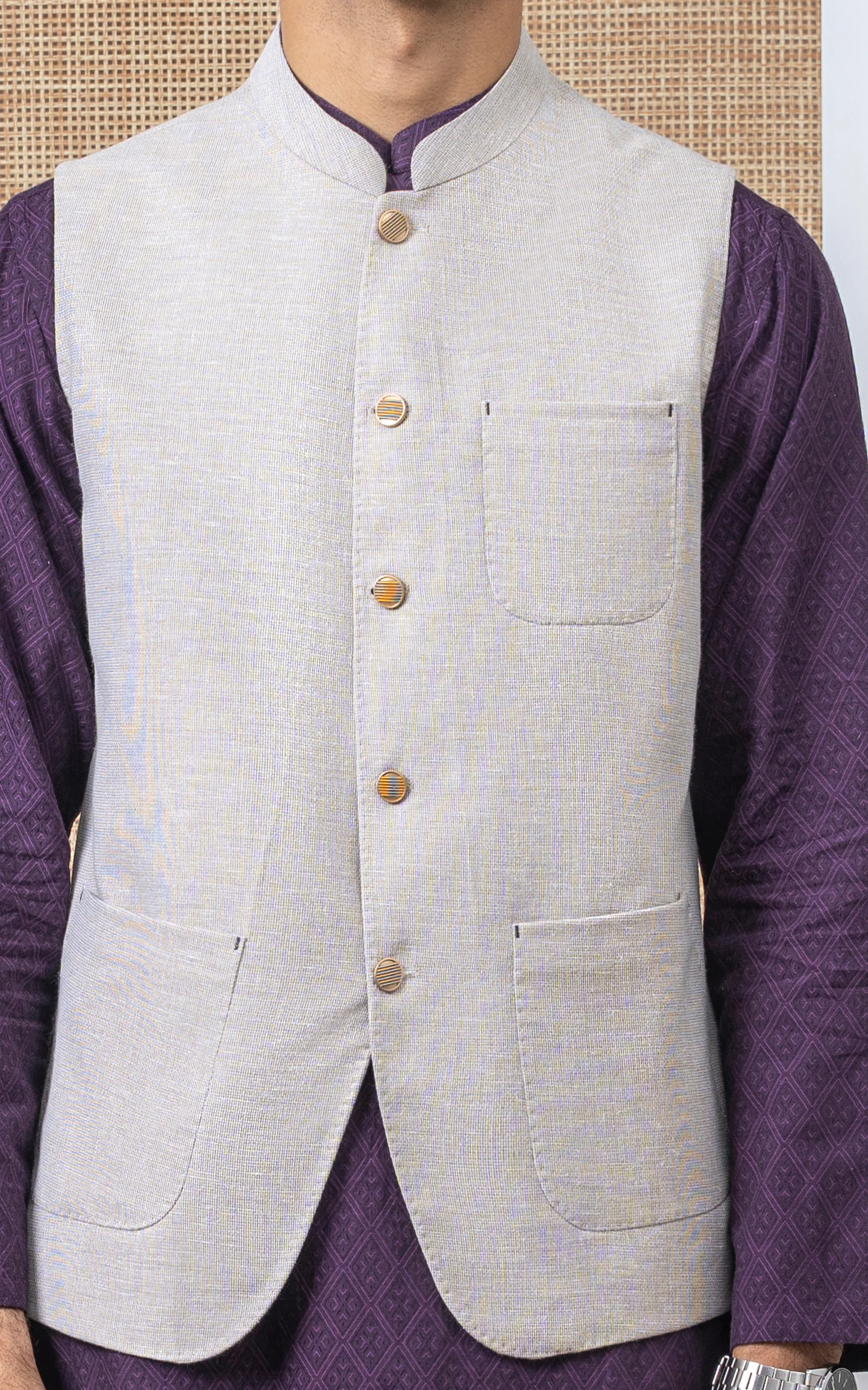COTTON NET W/C - PREMIUM COLLECTION BEIGE - Image 2