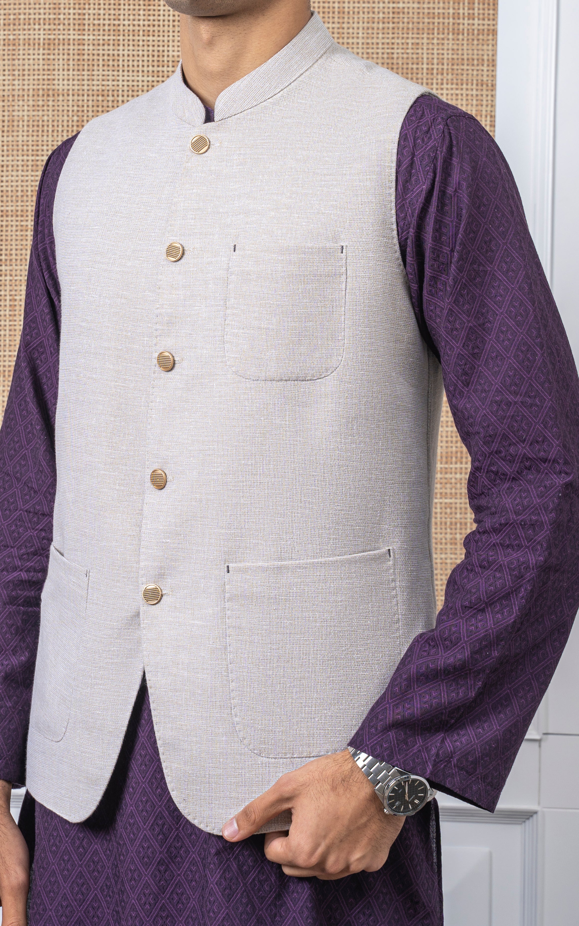 COTTON NET W/C - PREMIUM COLLECTION BEIGE - Image 5