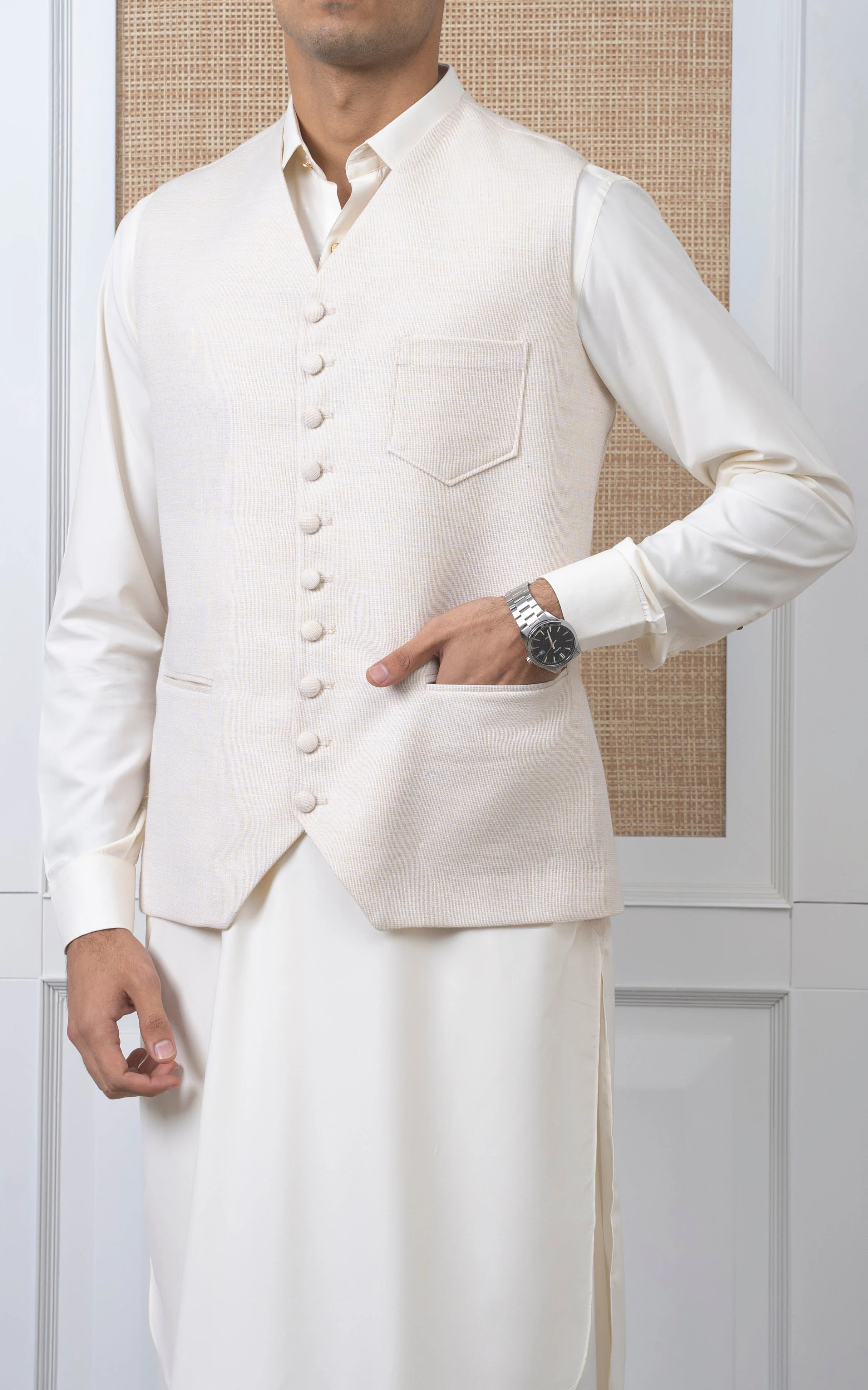 COTTON NET W/C SIGNATURE COLLECTION CREAM - Image 13
