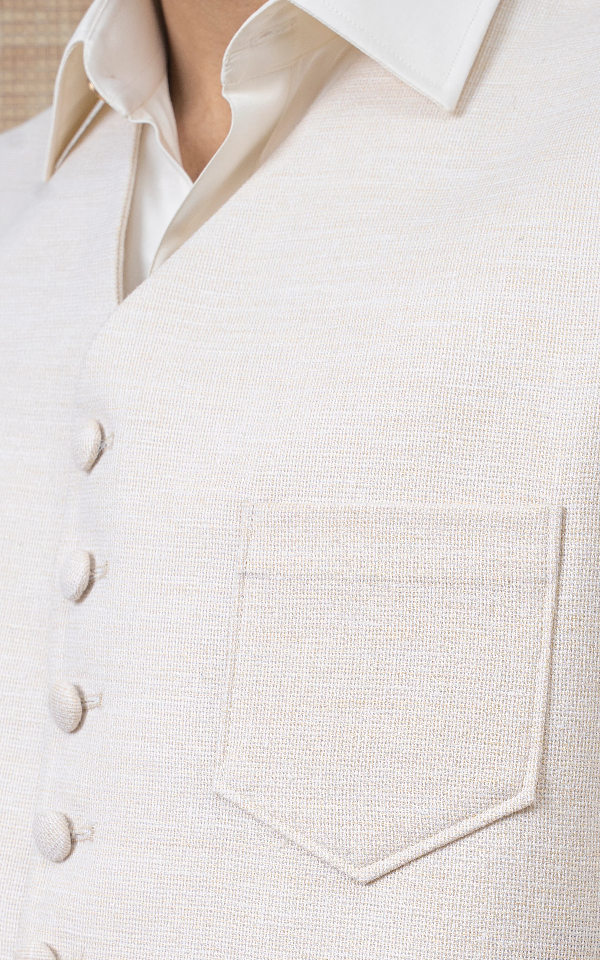 COTTON NET W/C SIGNATURE COLLECTION CREAM - Image 2