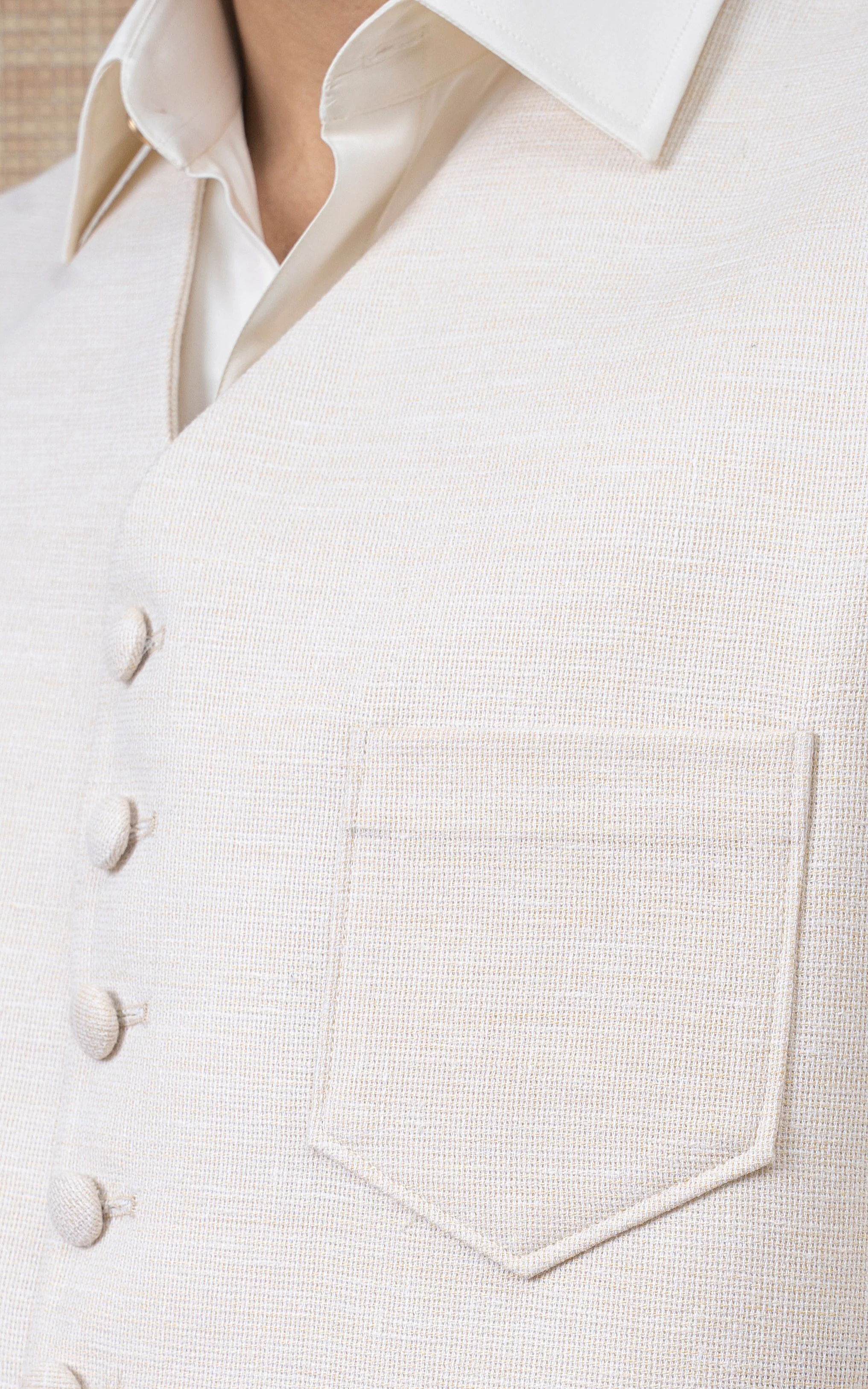 COTTON NET W/C SIGNATURE COLLECTION CREAM - Image 7