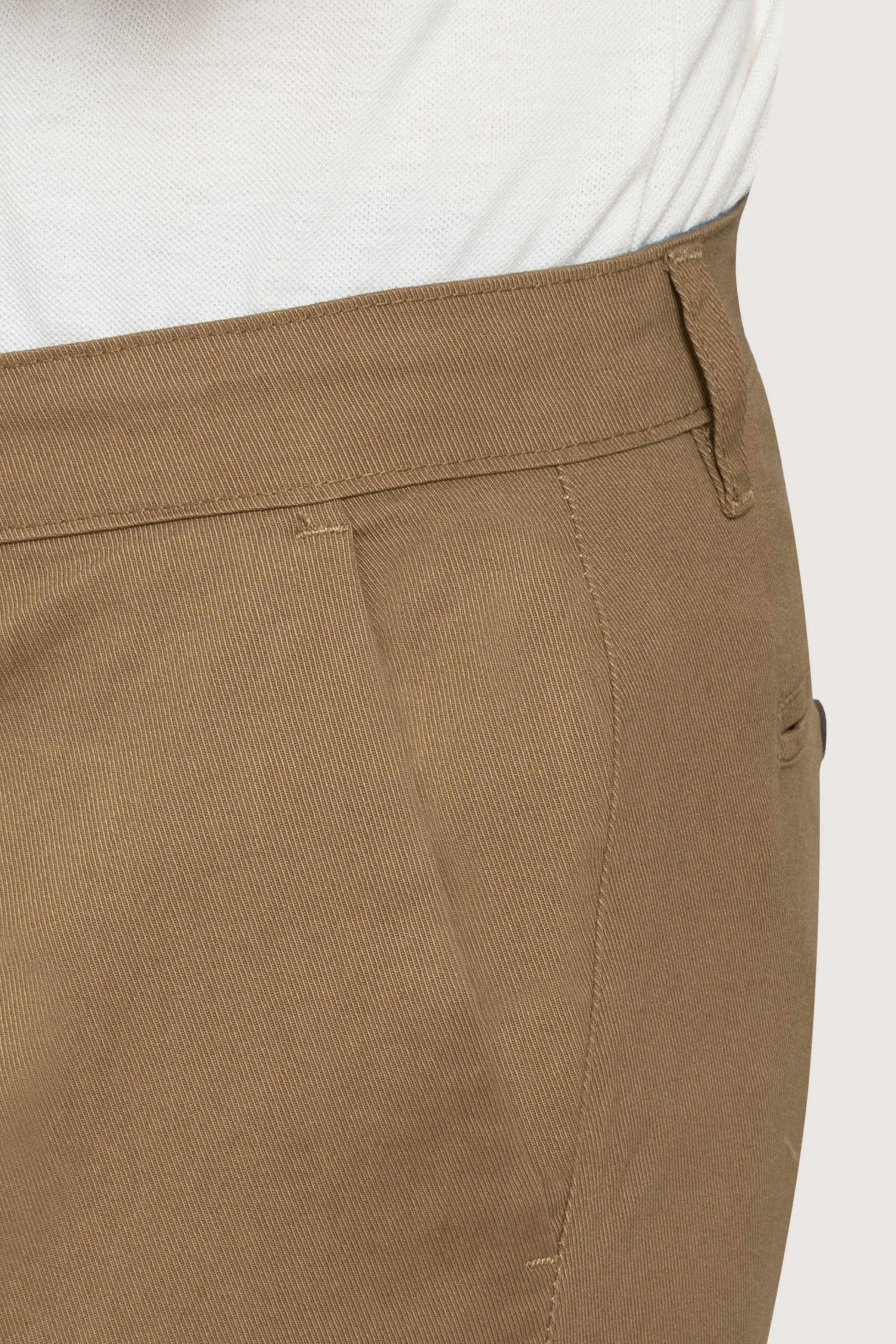 CROSS POCKET CASUAL PANT DARK KHAKI - Image 3