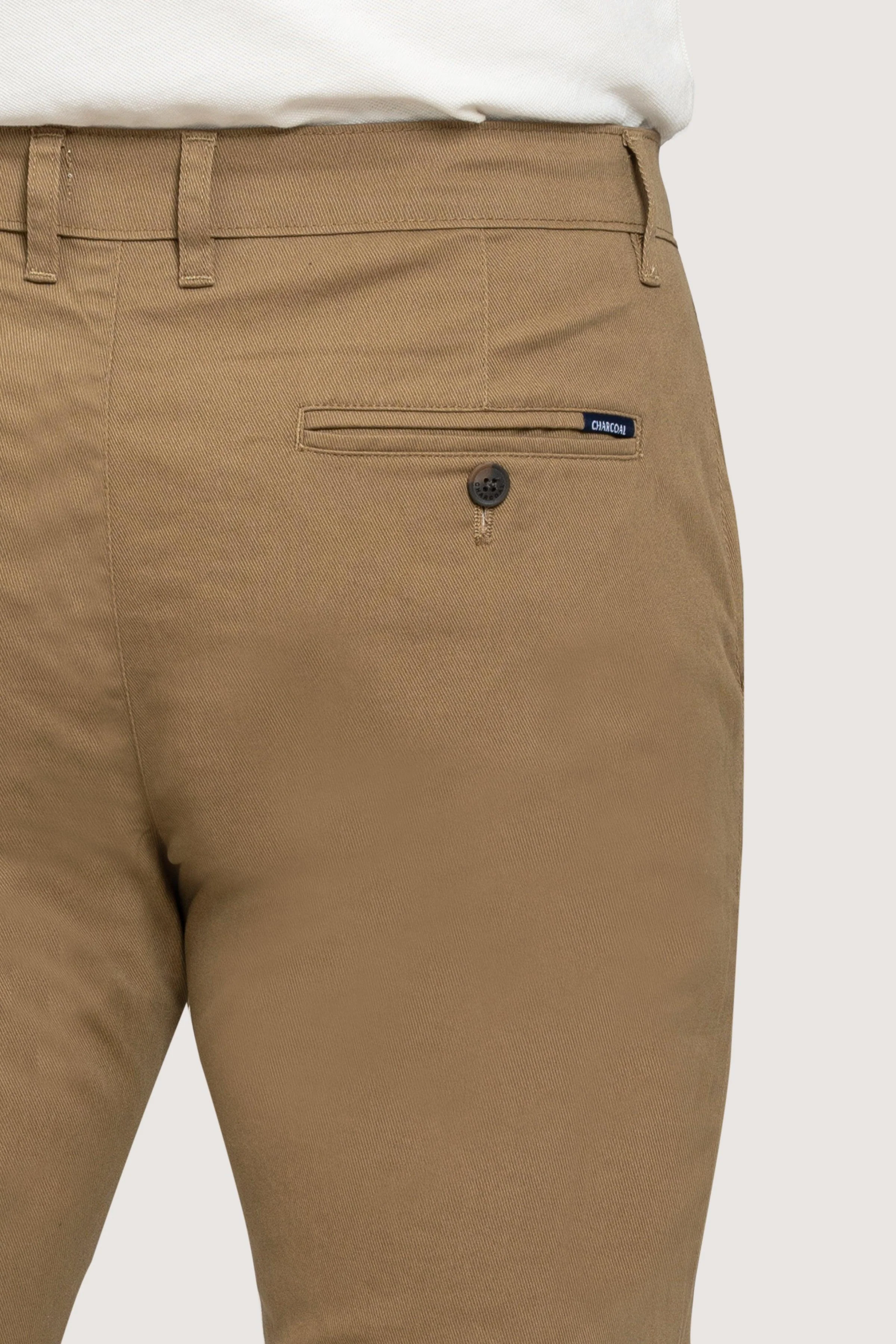CROSS POCKET CASUAL PANT DARK KHAKI - Image 4