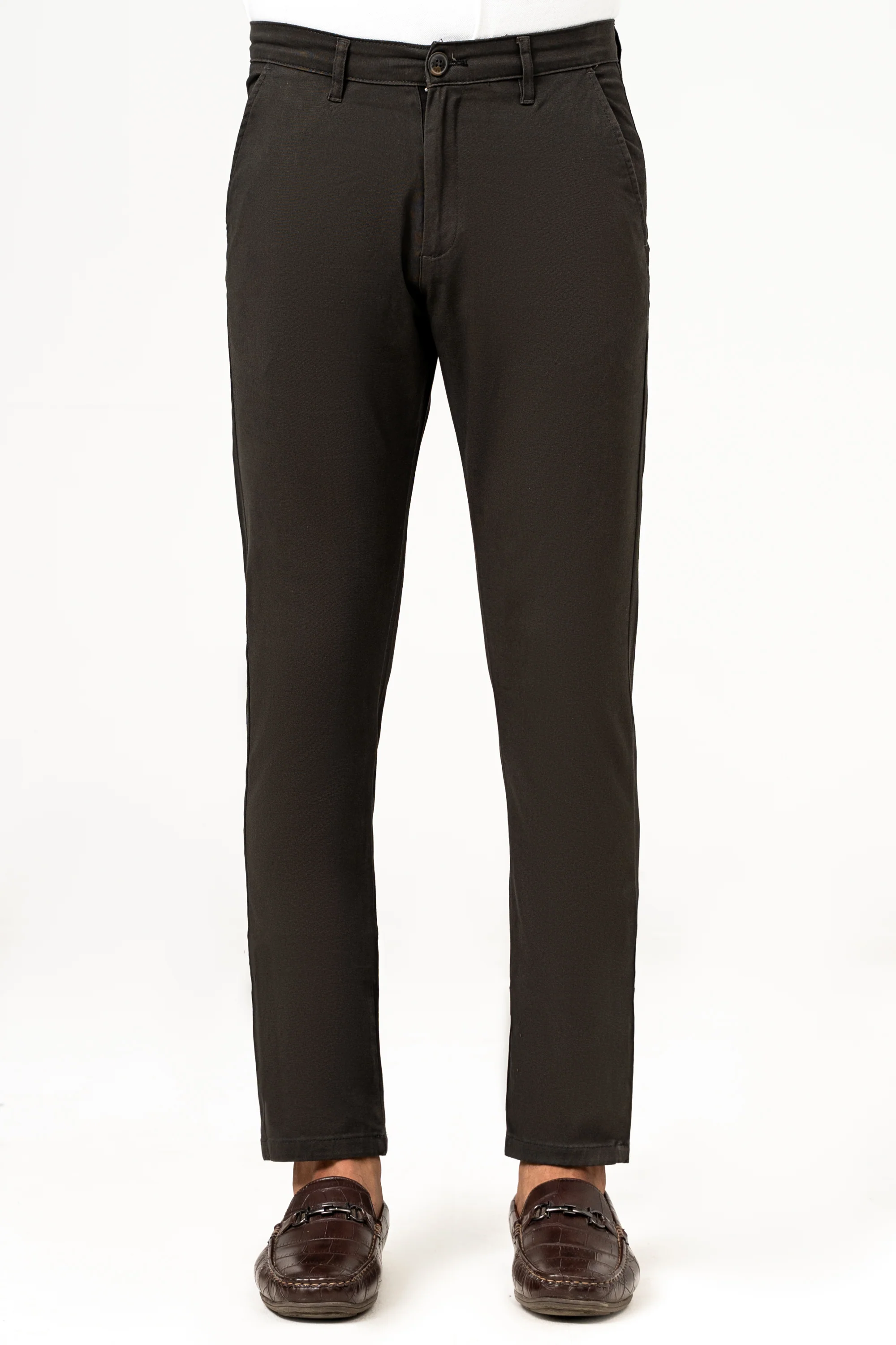 CROSS POCKET CASUAL PANT DARK OLIVE - Image 2