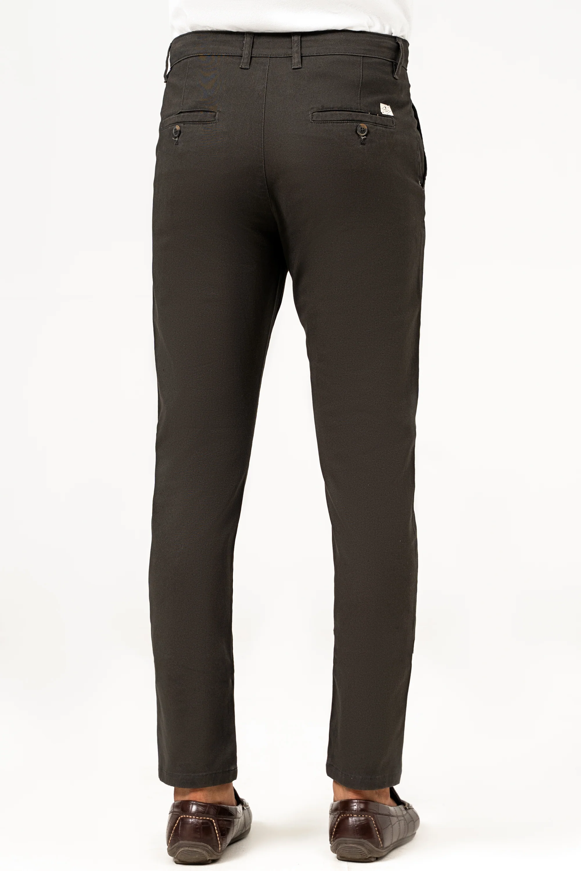 CROSS POCKET CASUAL PANT DARK OLIVE - Image 4