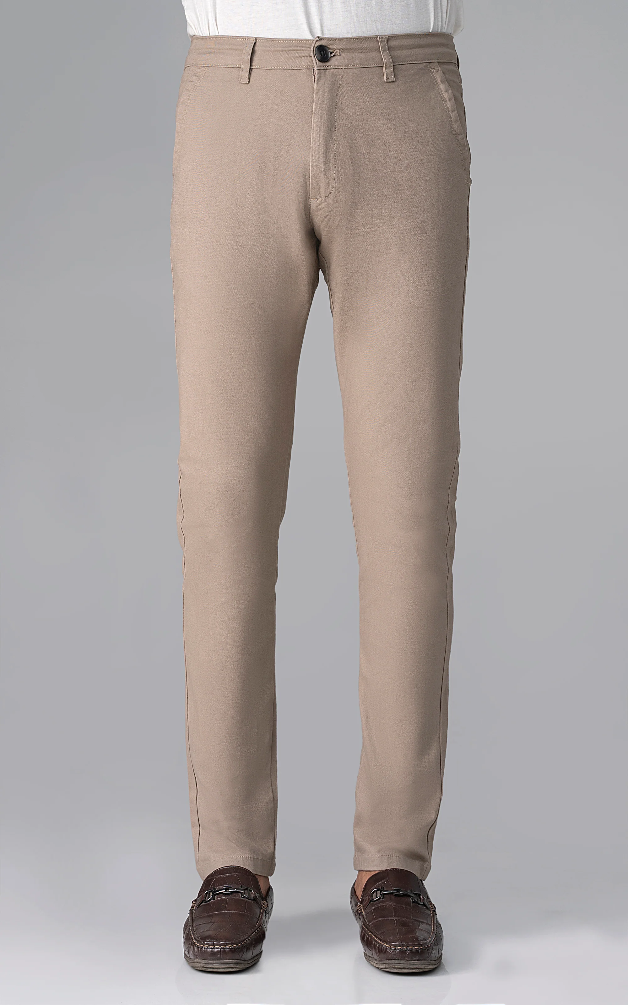 CROSS POCKET TWILL PANT KHAKI - Image 2
