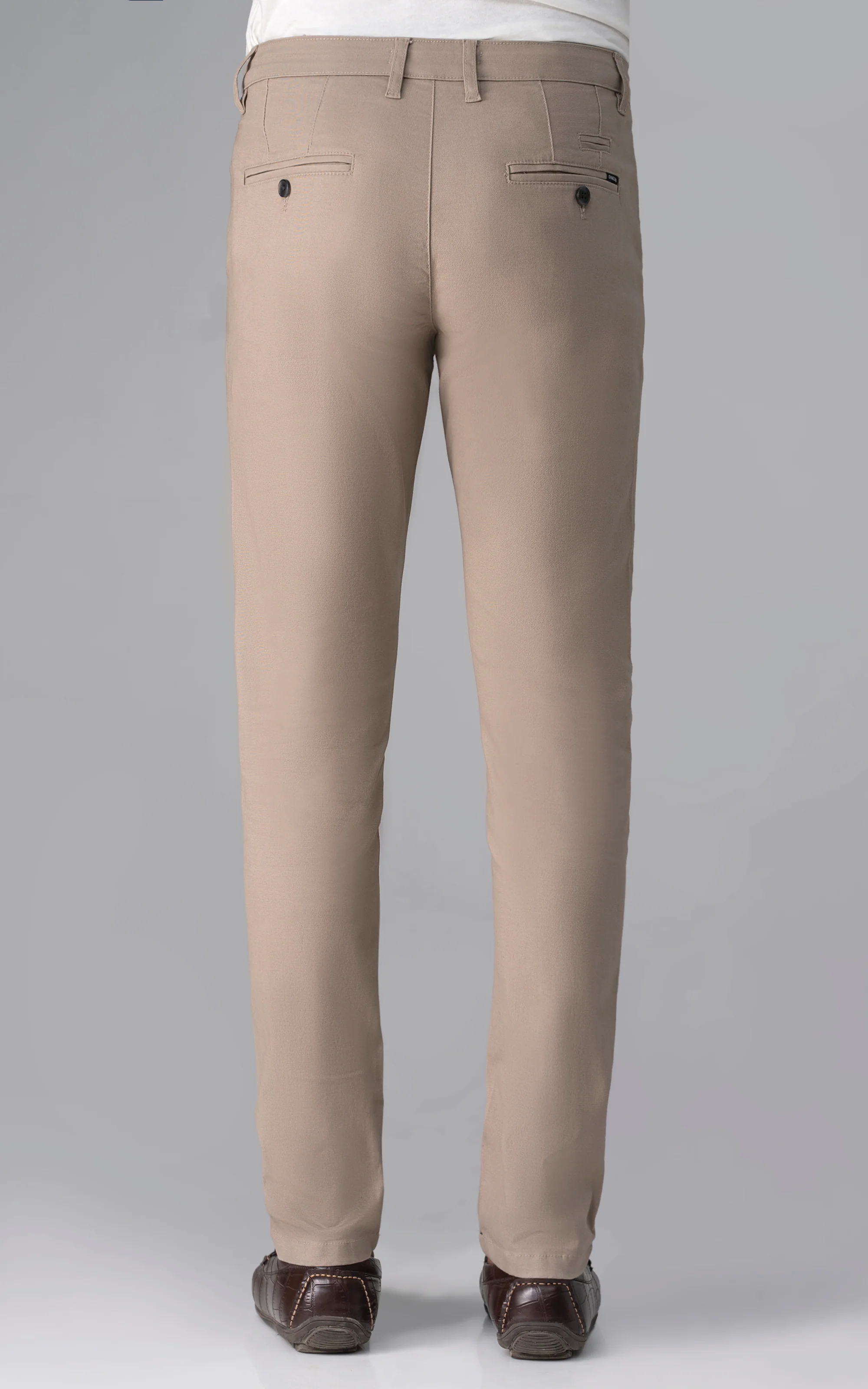 CROSS POCKET TWILL PANT KHAKI - Image 3