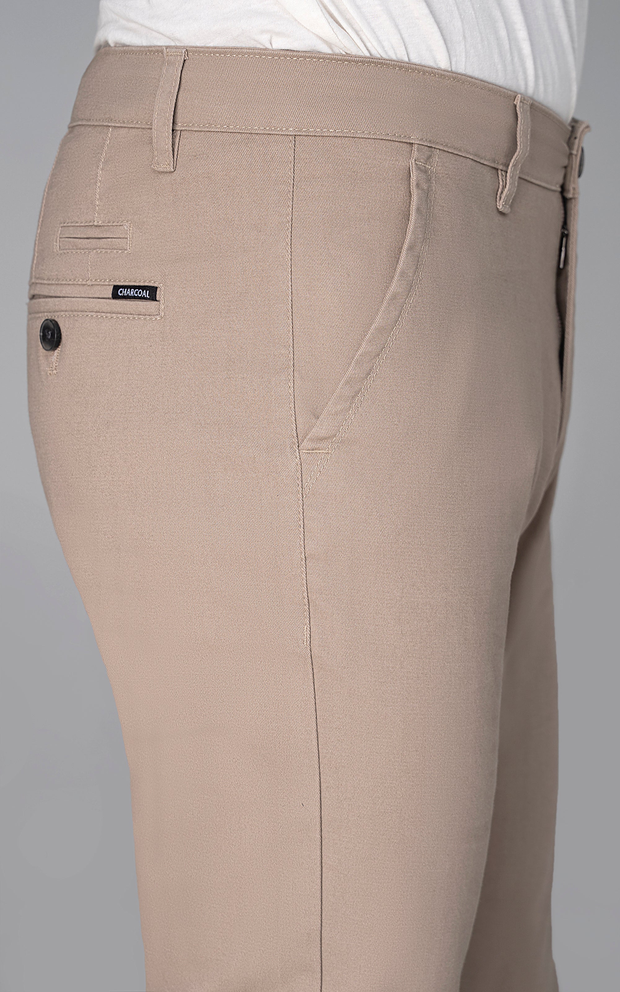 CROSS POCKET TWILL PANT KHAKI - Image 4