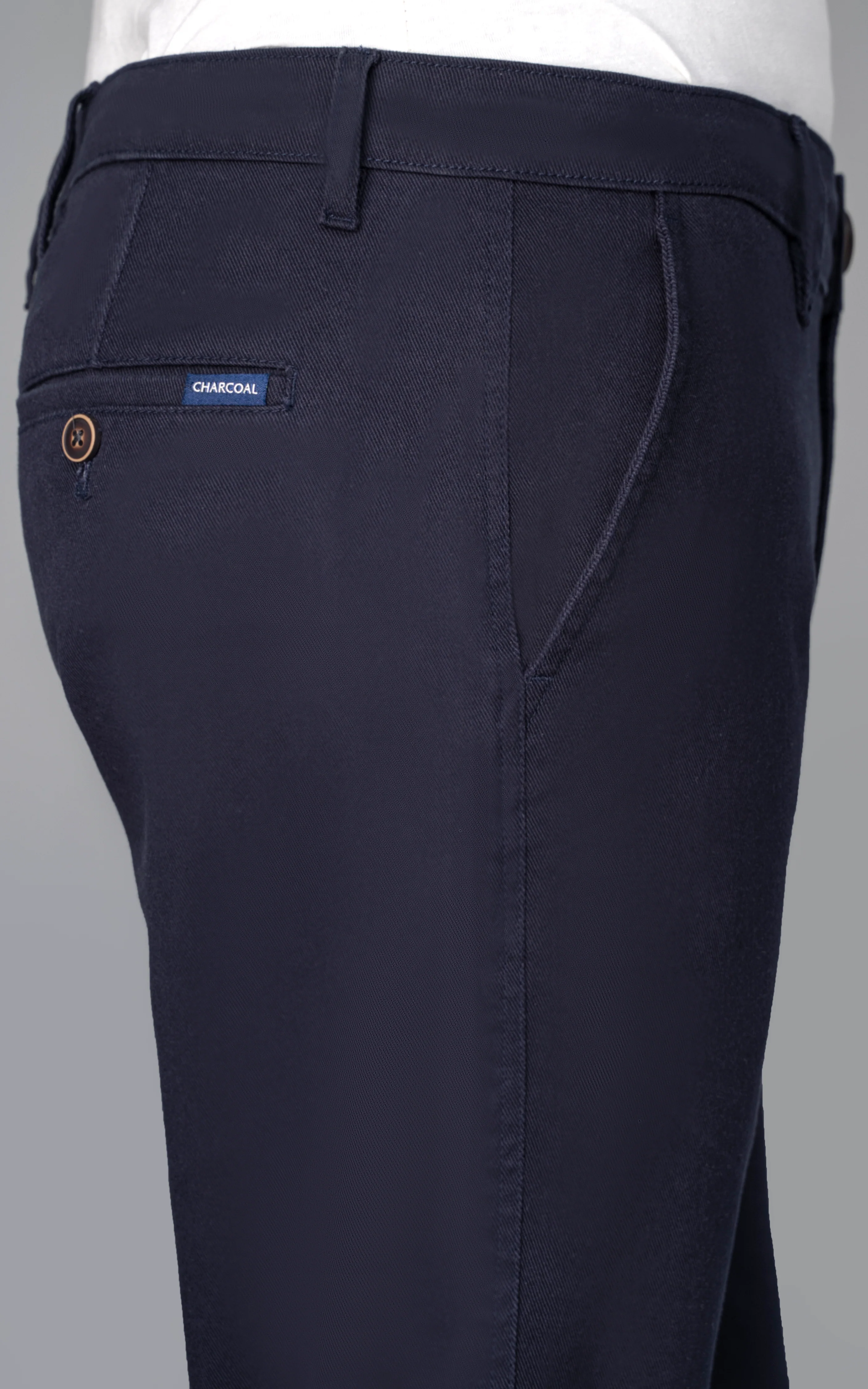 CROSS POCKET TWILL PANT NAVY - Image 4