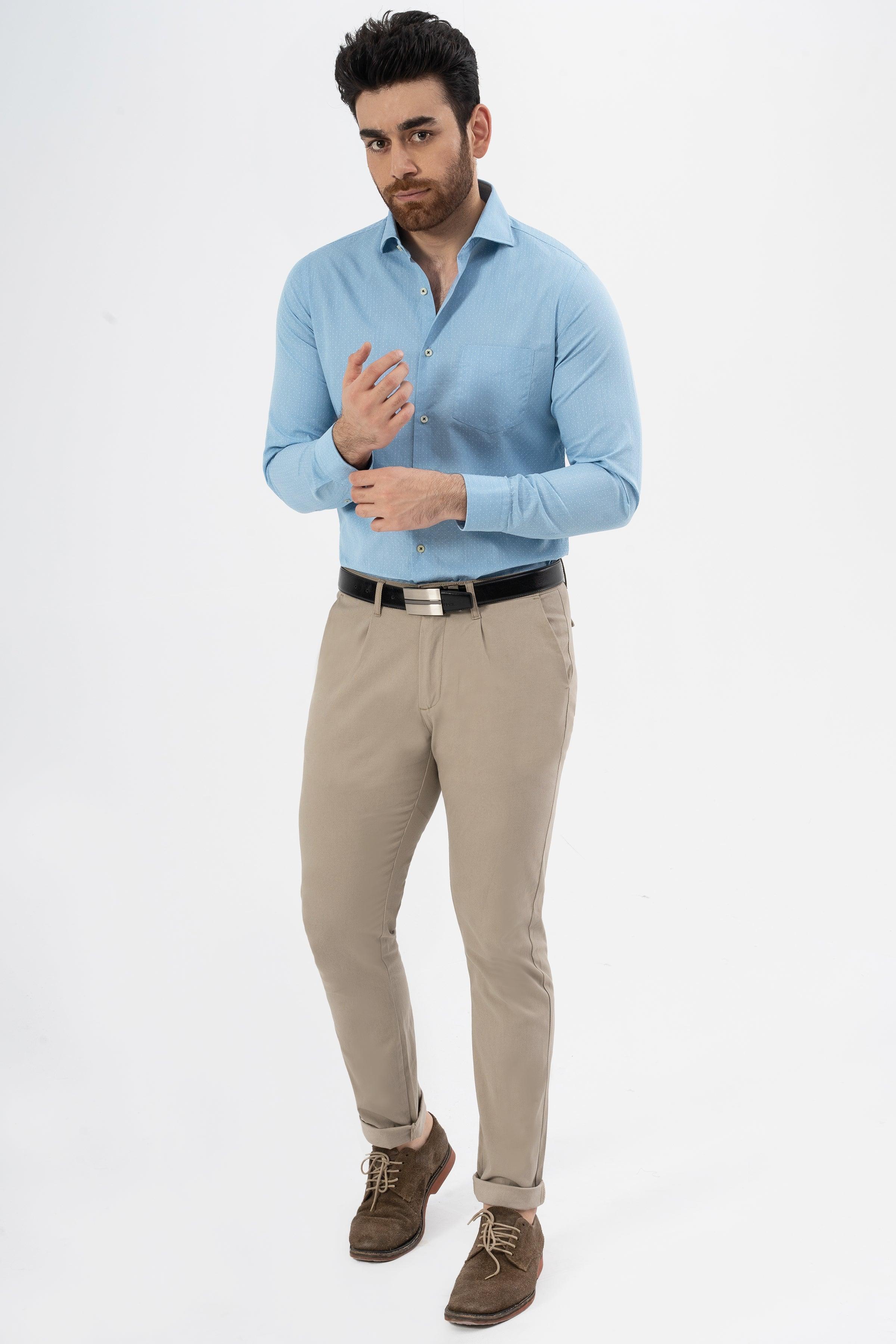 CROSS POCKET TWILL SLIMFIT PANT LIGHT KHAKI - Image 3