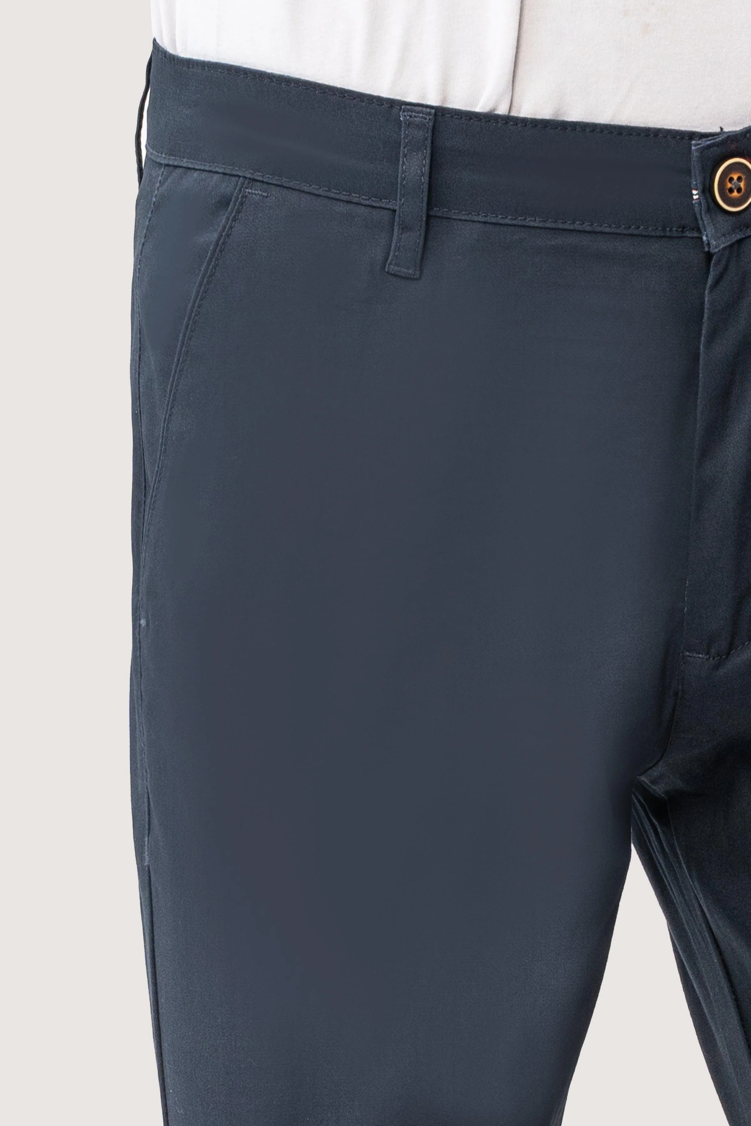 CROSS POCKET TWILL SLIMFIT PANT NAVY - Image 4