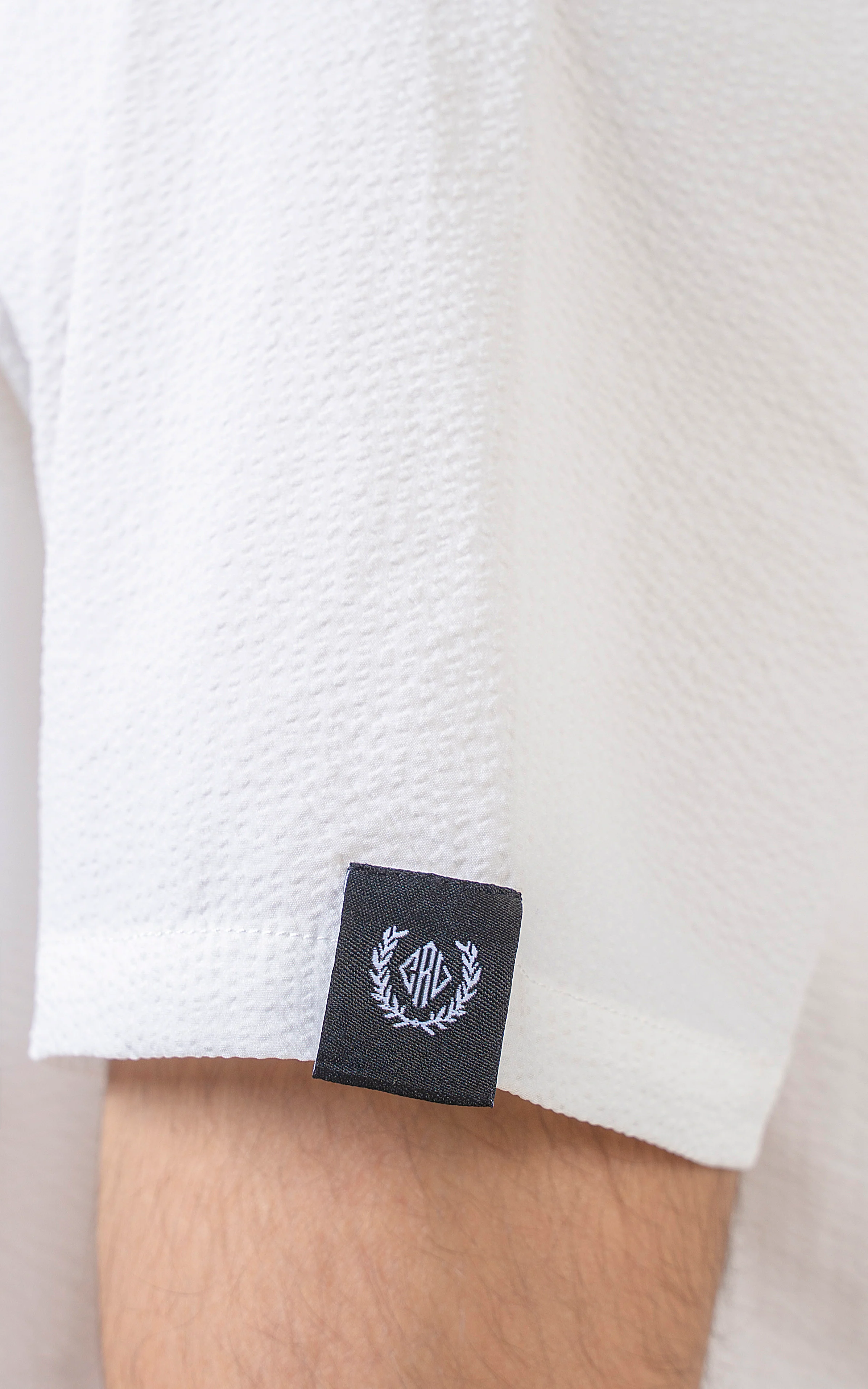 CUBAN COLLAR SHIRT OFF WHITE - Image 6