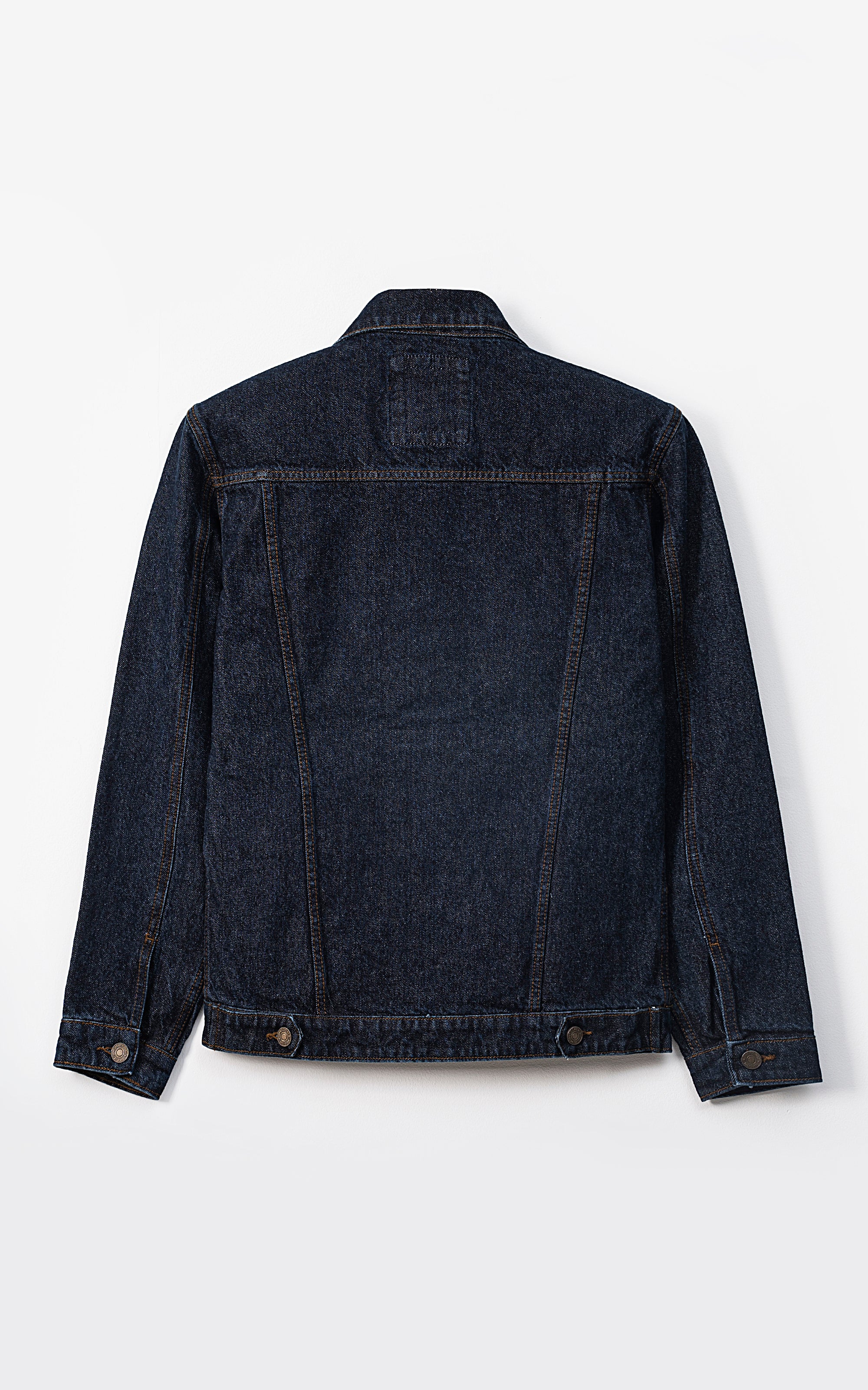 DENIM FULL SLEEVE JACKET BLUE - Image 3