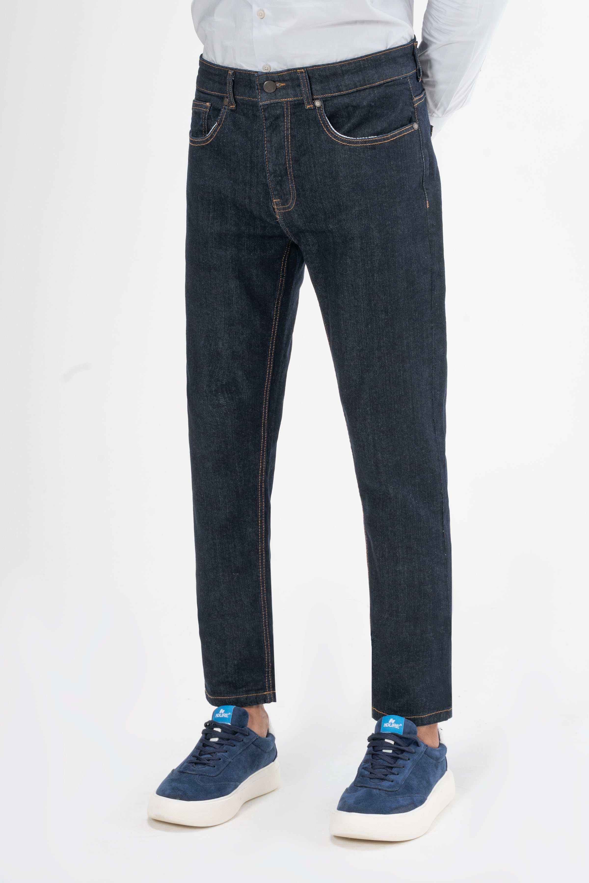 DENIM JEAN SLIM FIT NAVY BLUE - Image 3