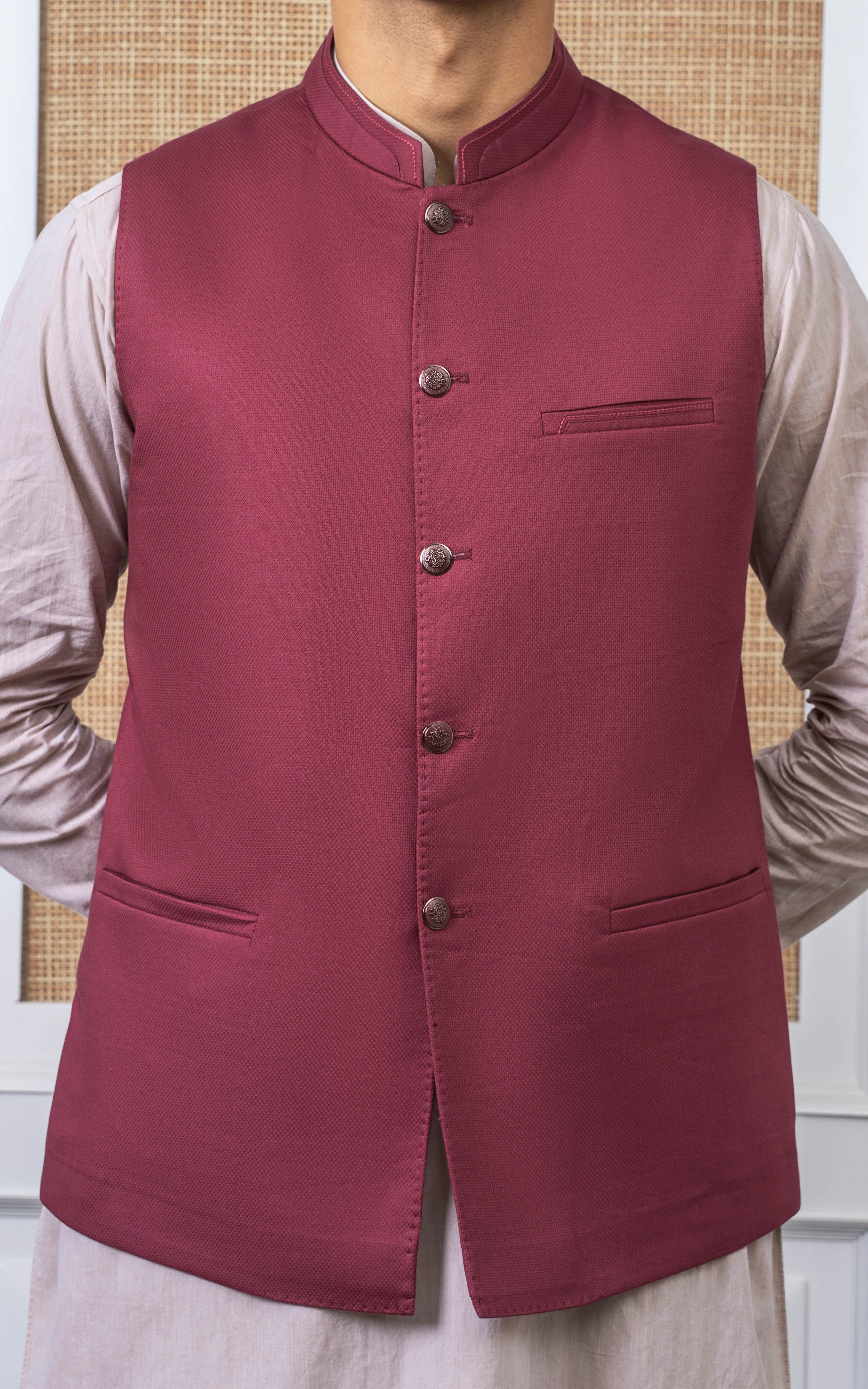 DOBBY TEXTURED W/C - PREMIUM COLLECTION  CORAL - Image 3