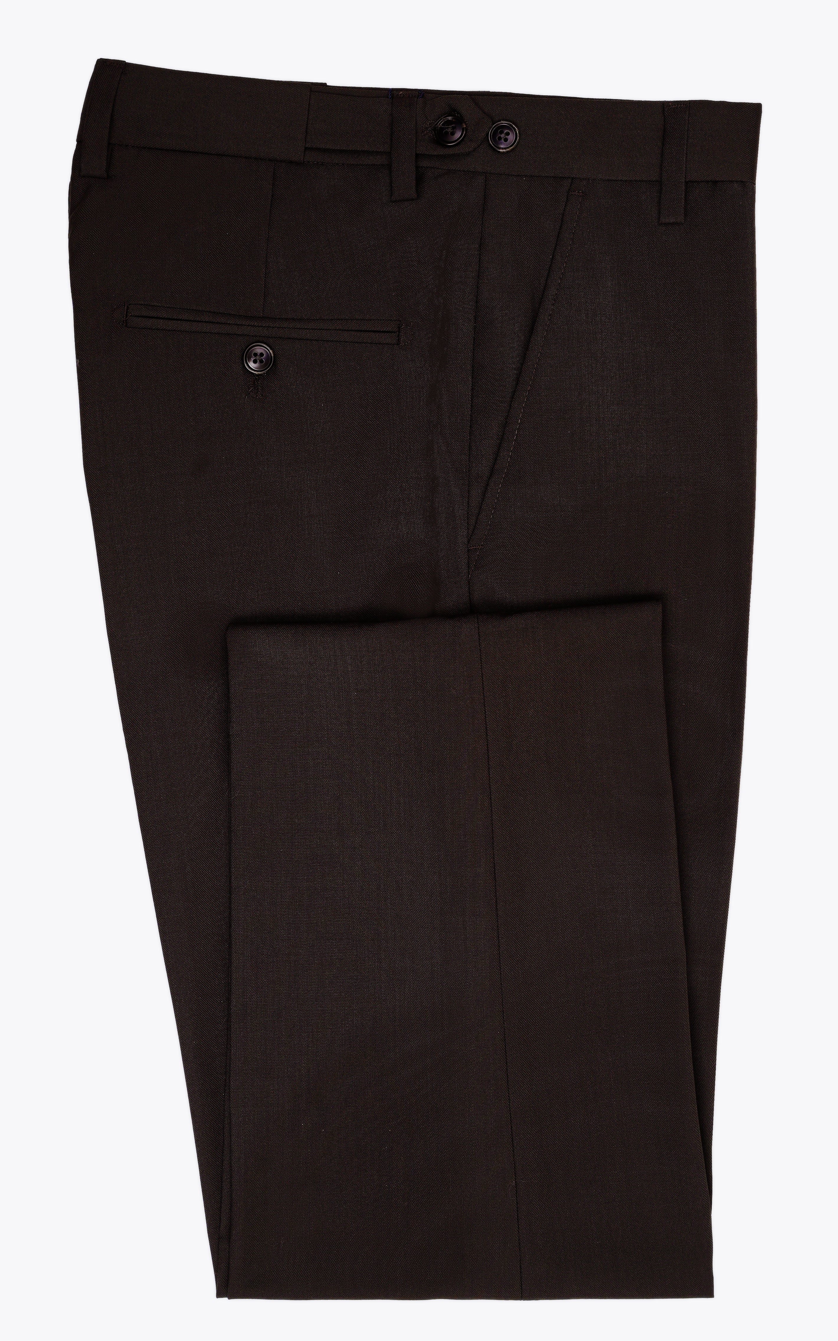 DRESS  PANT DARK BROWN - Image 3