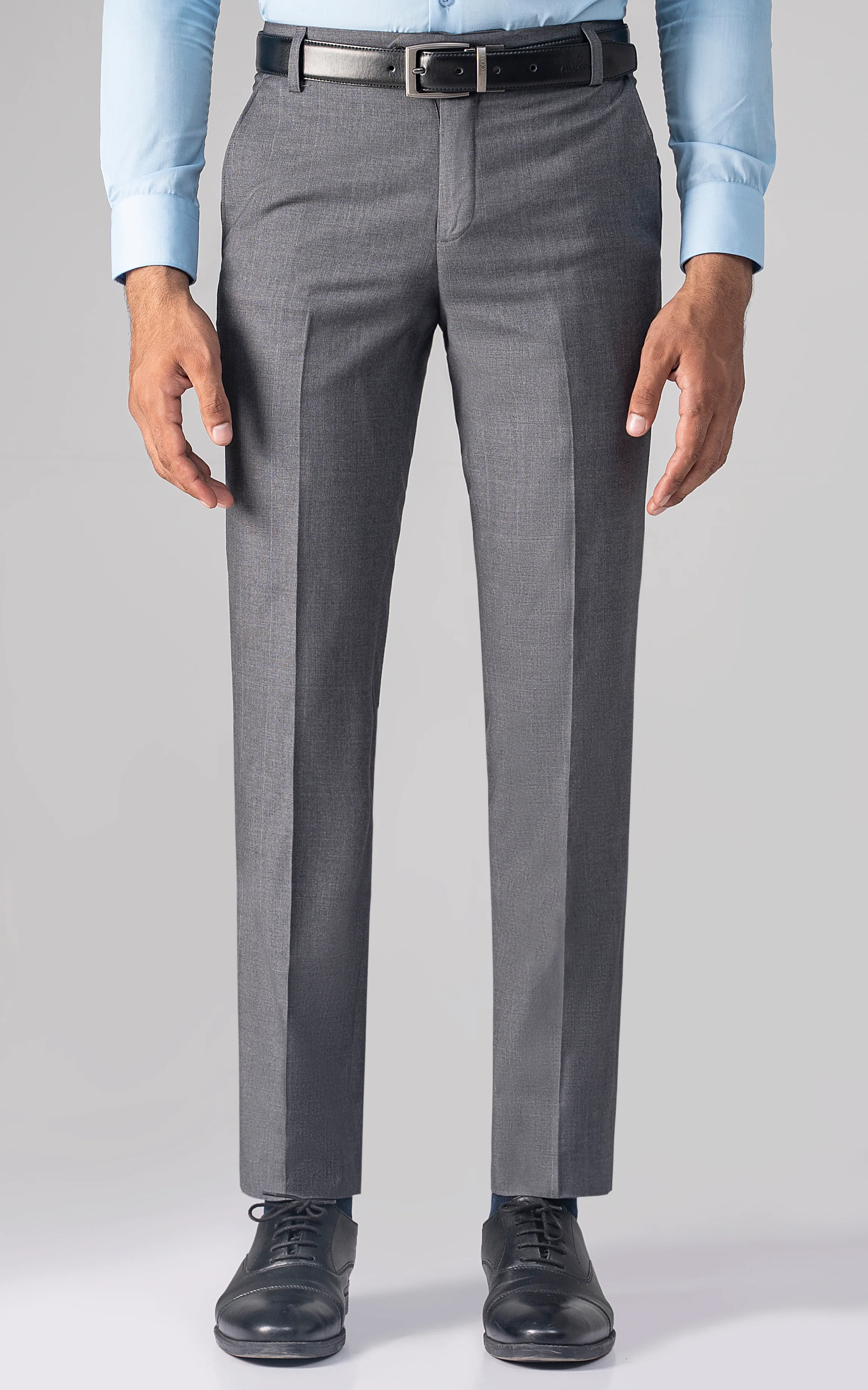 DRESS PANT GREY SELF - Image 5