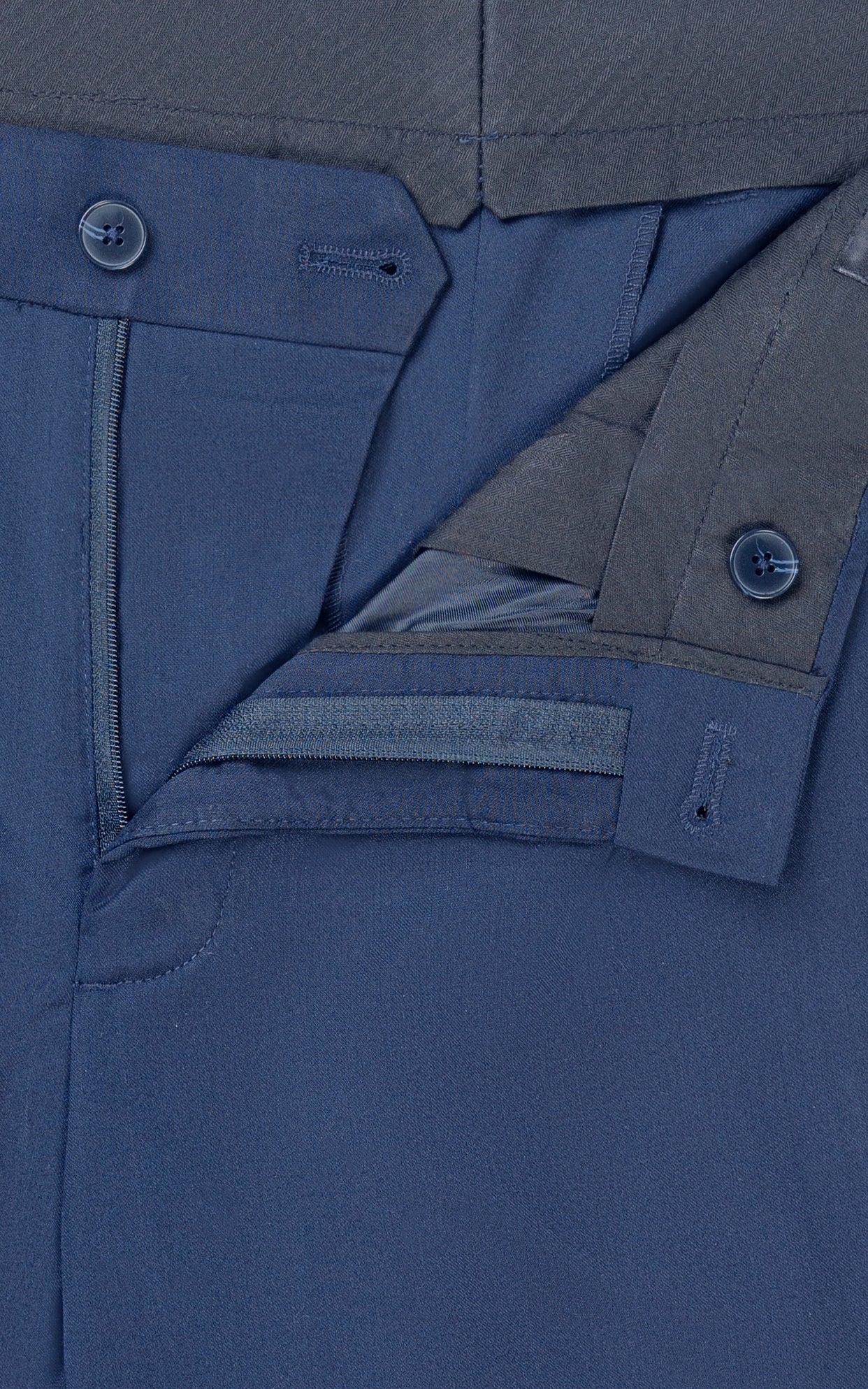 CLASSIC FIT NAVY DRESS PANT - Image 5