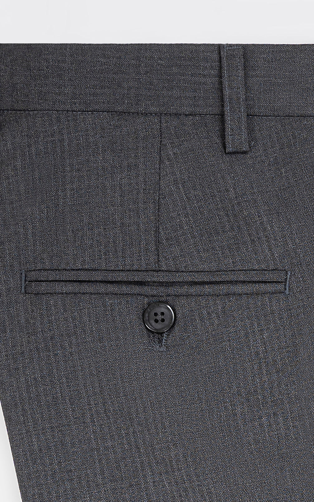 DRESS PANT SLIM FIT CHARCOAL GREY SELF - Image 6
