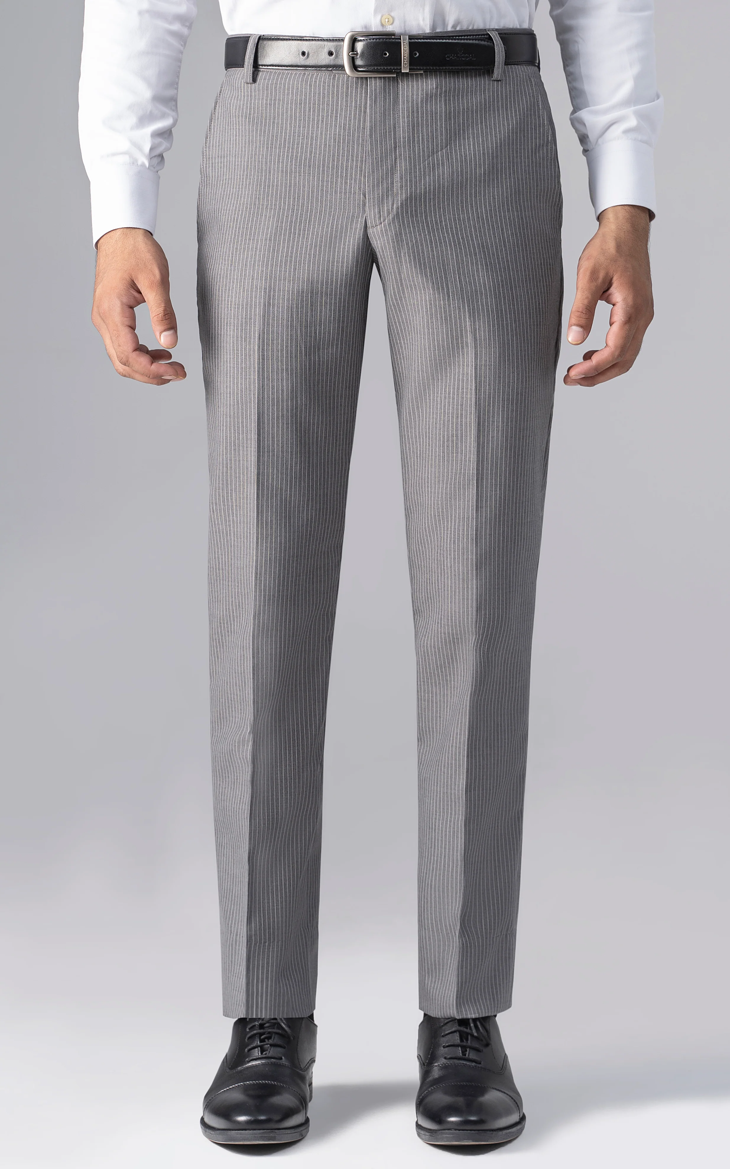 DRESS PANT SLIM FIT LIGHT GREY - Image 2