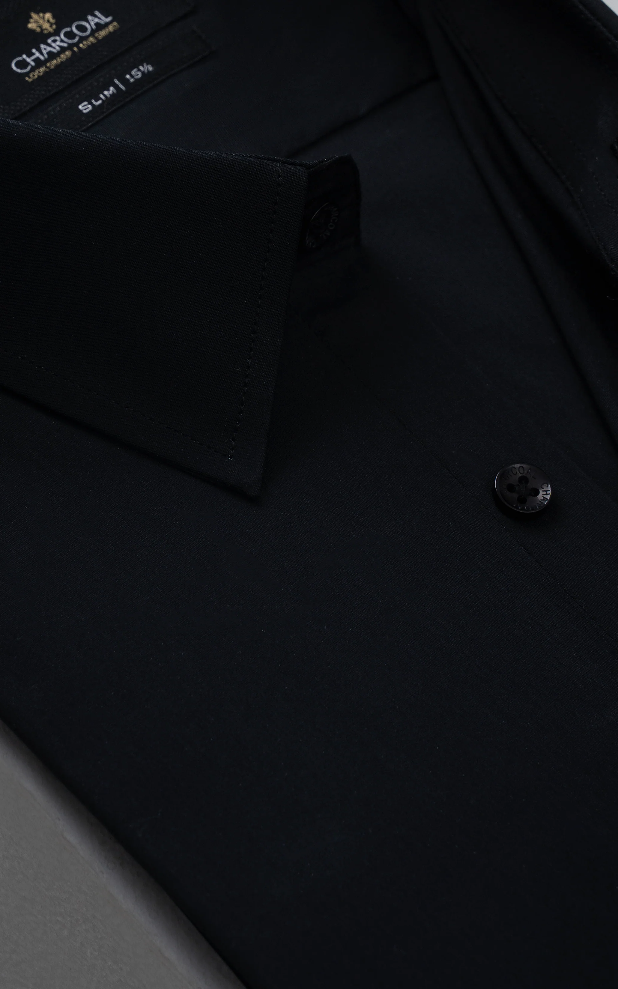 DRESS SHIRT BLACK - Image 2