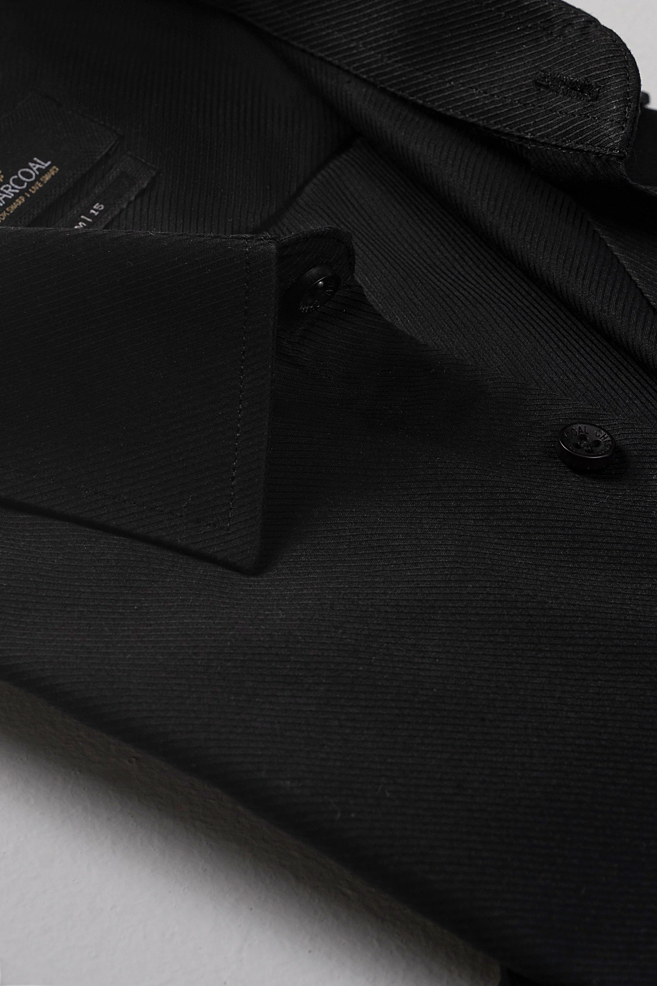 DRESS SHIRT BLACK - Image 2