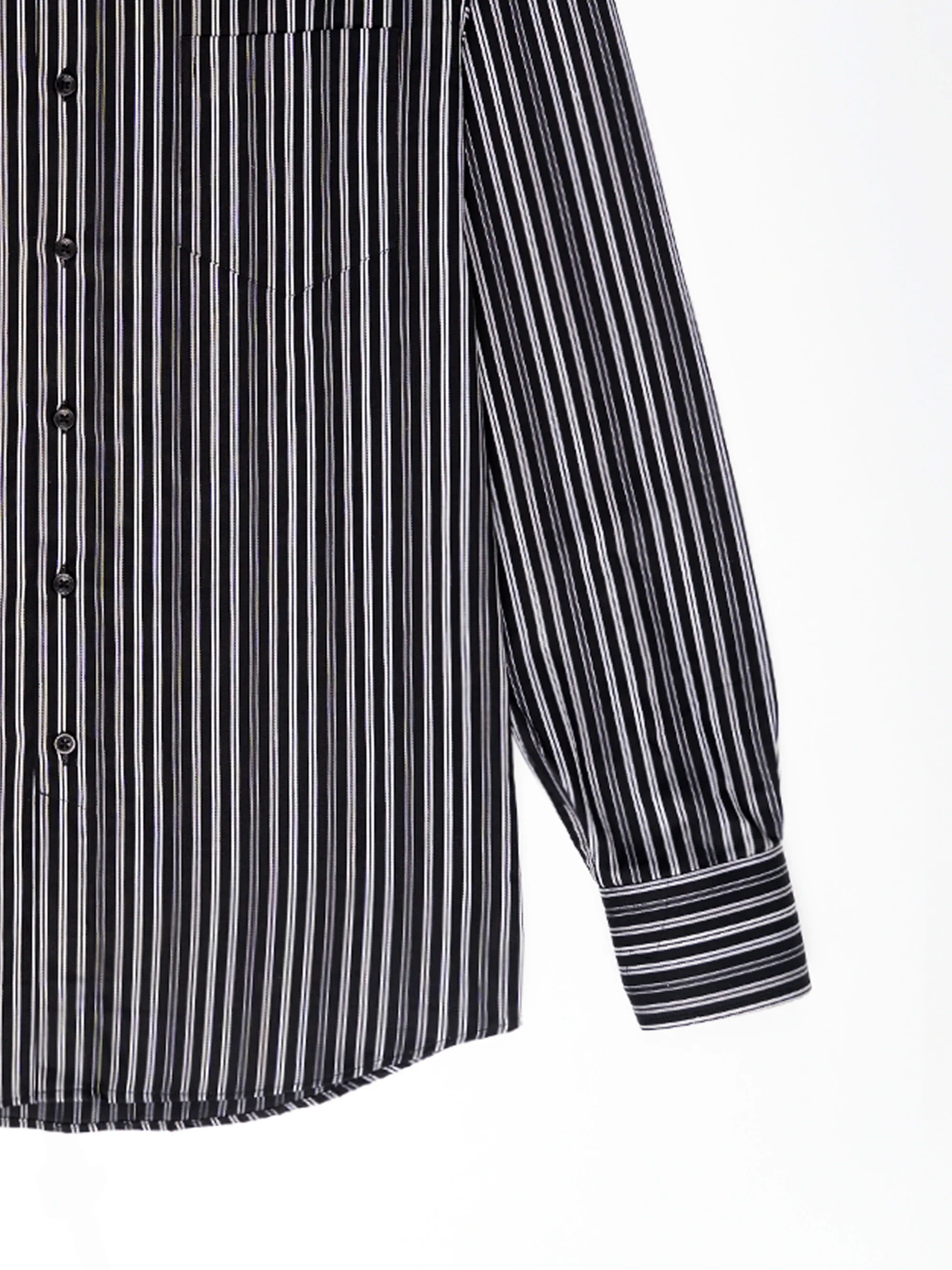 DRESS SHIRT BLACK / GREY - Image 3