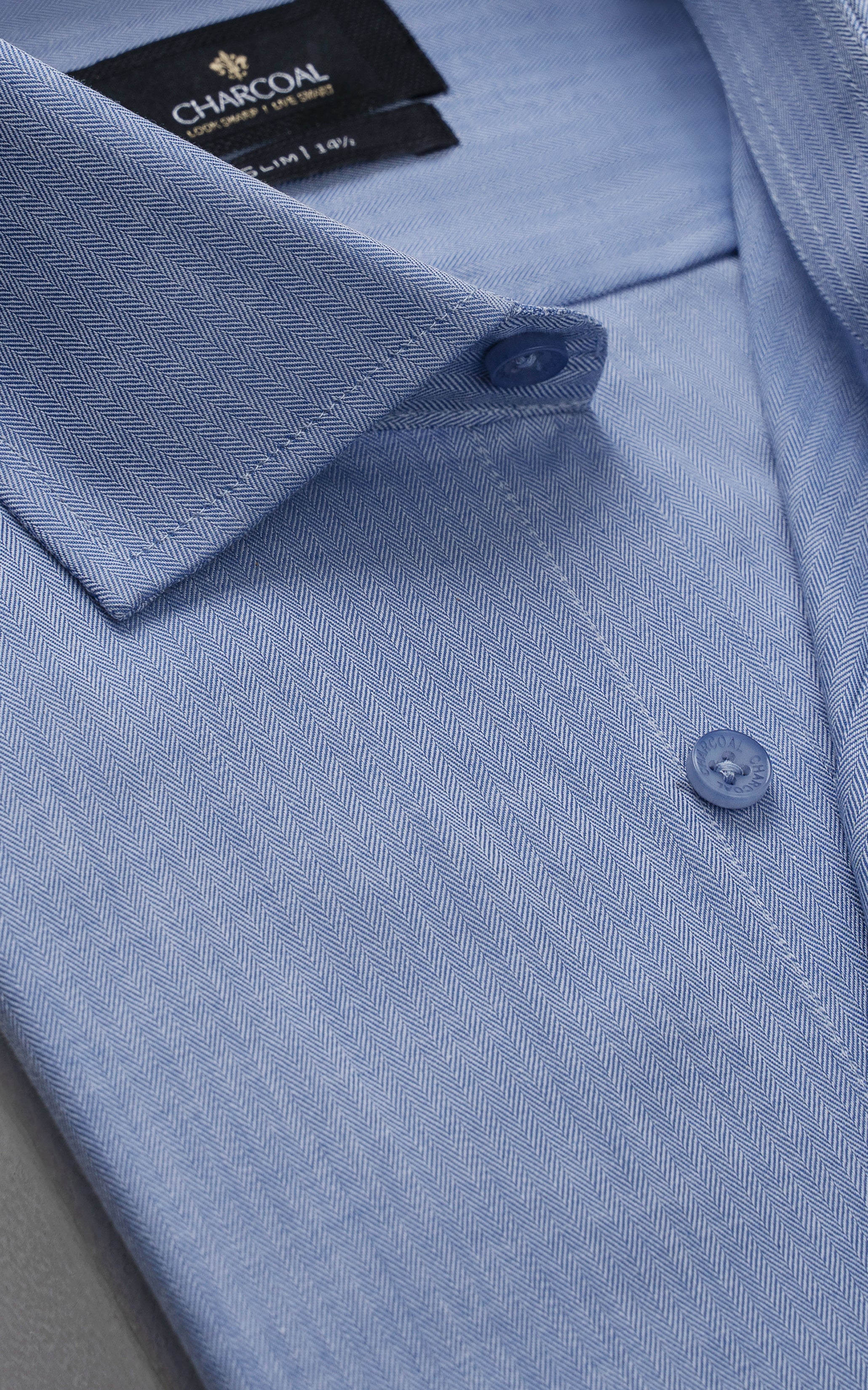 DRESS SHIRT BLUE - Image 2