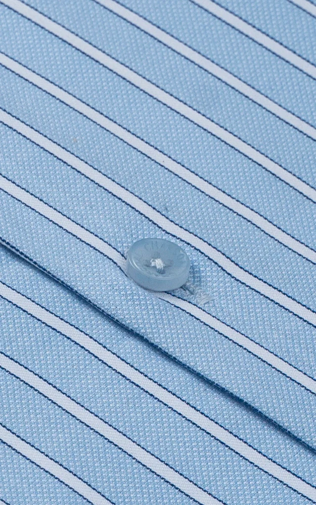 DRESS SHIRT BLUE - Image 3