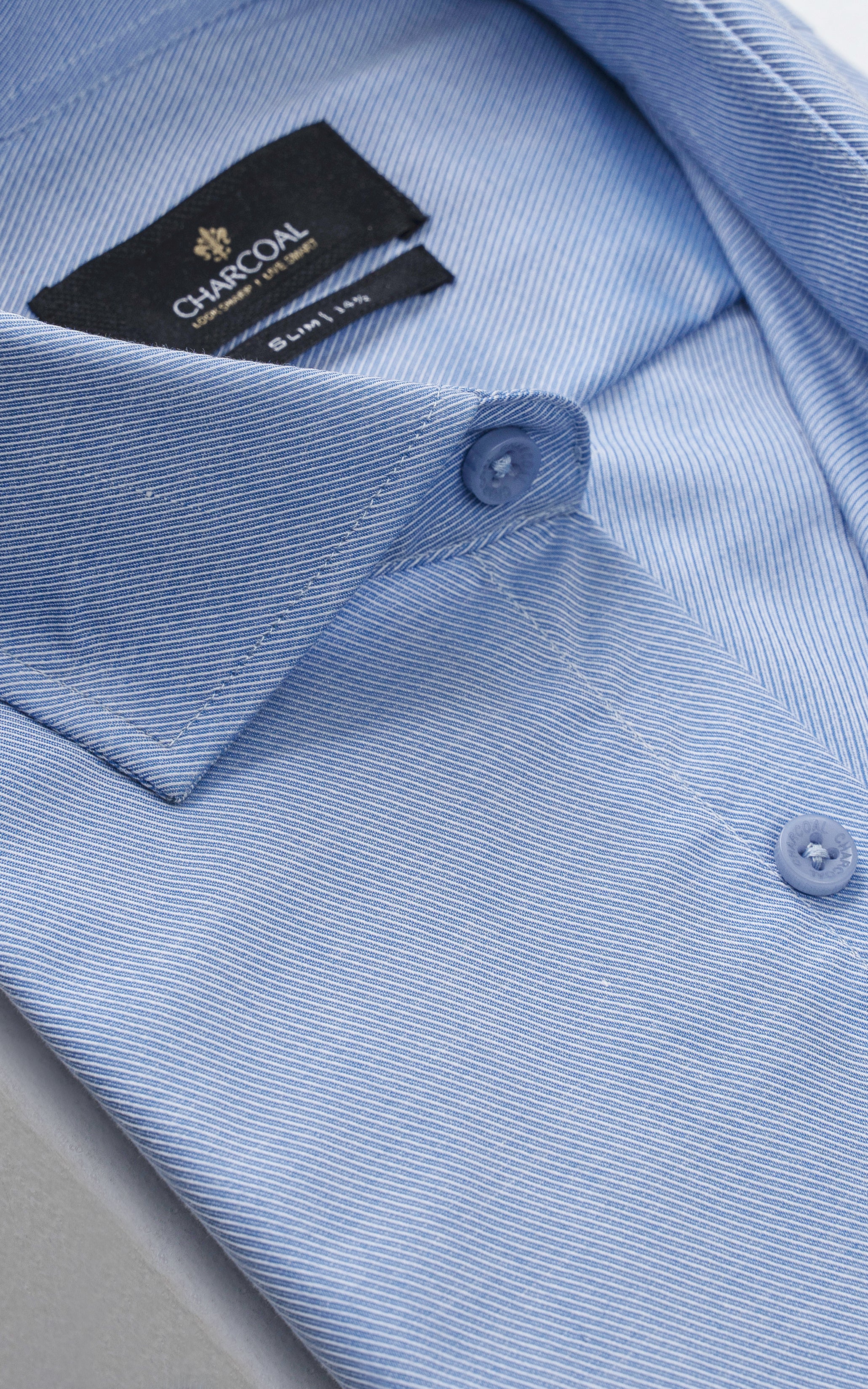 DRESS SHIRT BLUE - Image 2