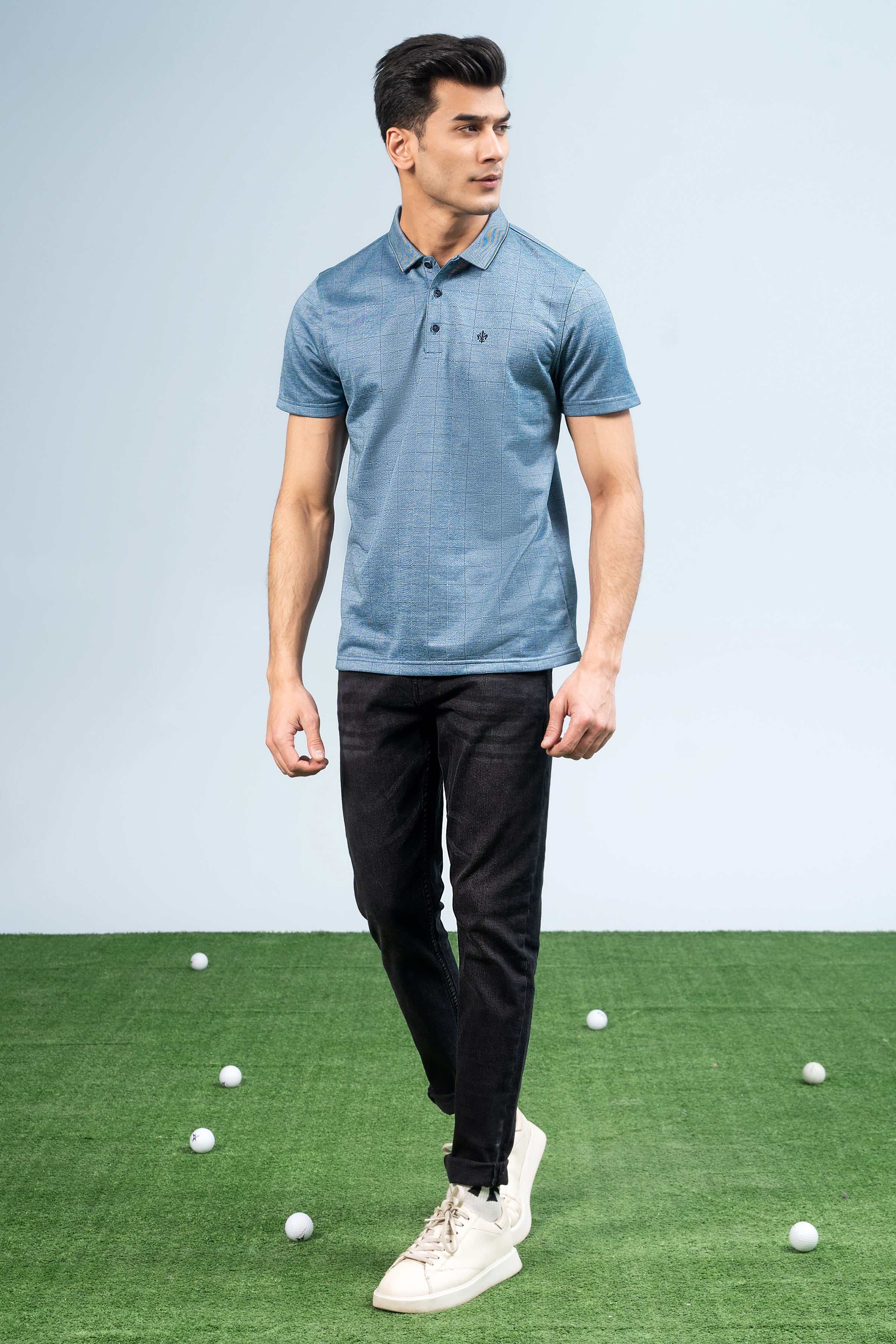 EXECUTIVE ICONIC POLO DARK BLUE