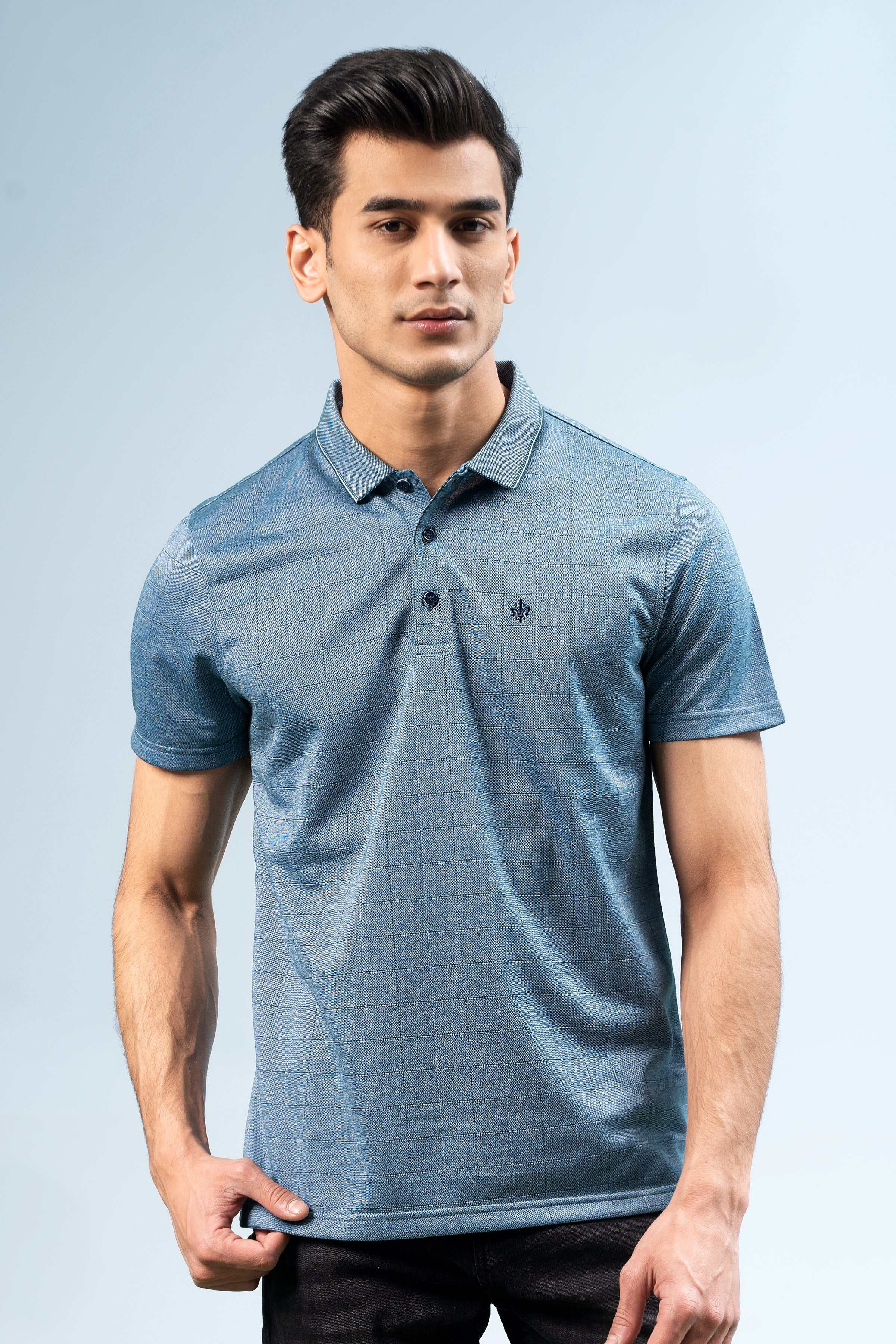 EXECUTIVE ICONIC POLO DARK BLUE - Image 4