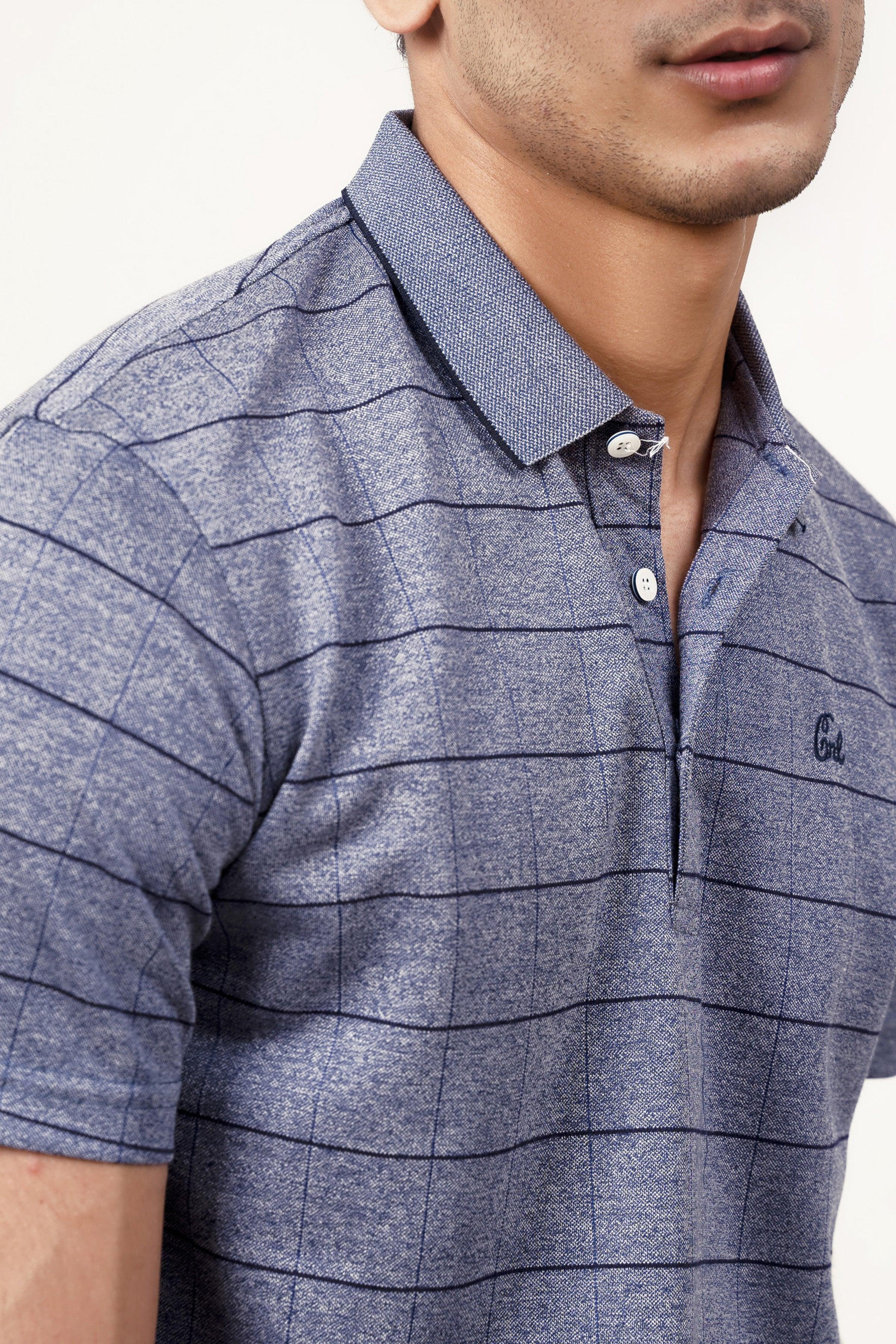 EXECUTIVE POLO GREY MELANGE - Image 4